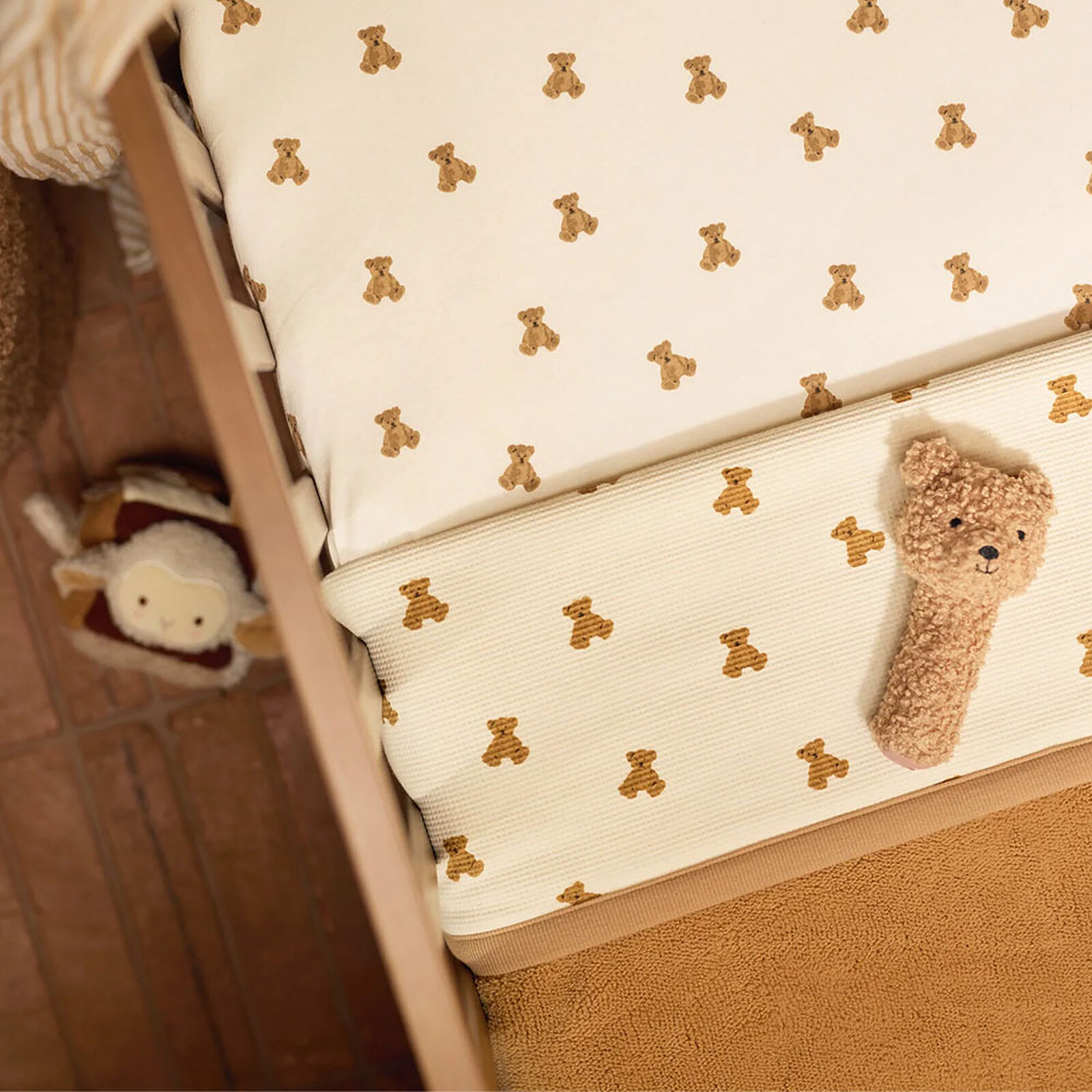 Avis Couverture Berceau - Mini Teddy Bear Little Waffle / Fluffy