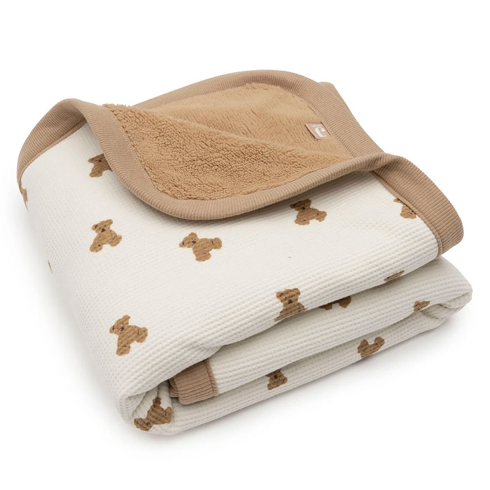 Achat Couverture Berceau - Mini Teddy Bear Little Waffle / Fluffy