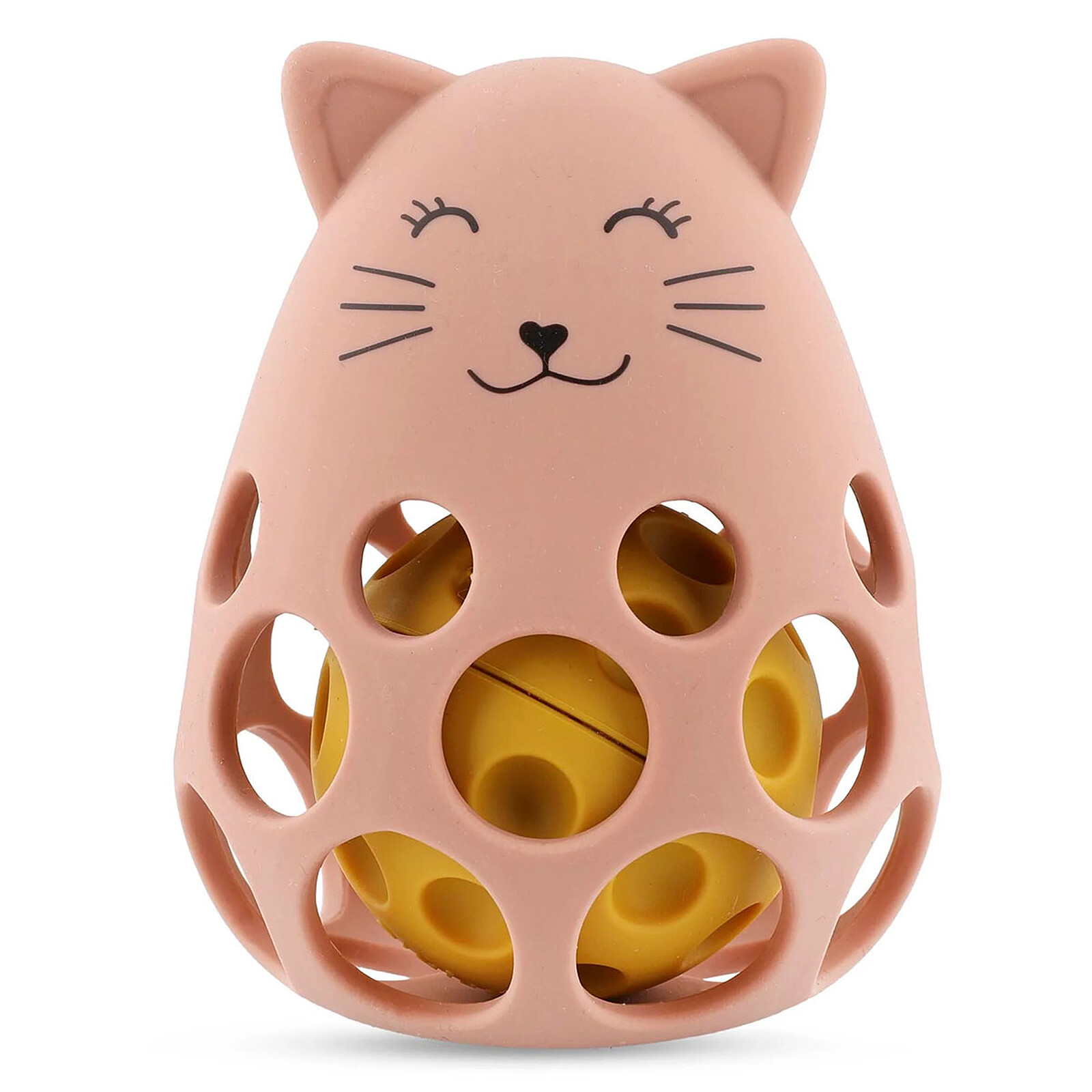 Hochet Sensoriel en Silicone - Mrs. Cat Trixie Baby
