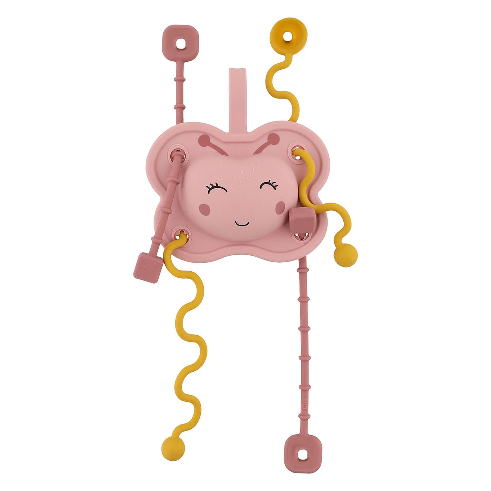 Jouet Sensoriel à Tirer en Silicone - Mrs. Butterfly Trixie Baby