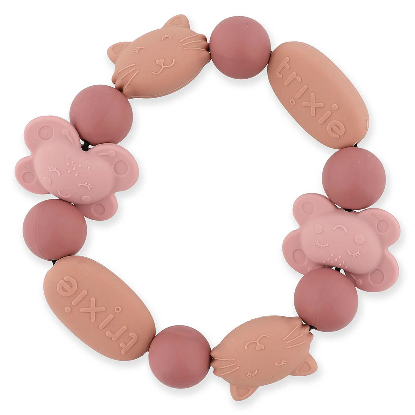 Bracelet de Dentition en Silicone - Mrs. Cat & Mrs. Butterfly Trixie Baby
