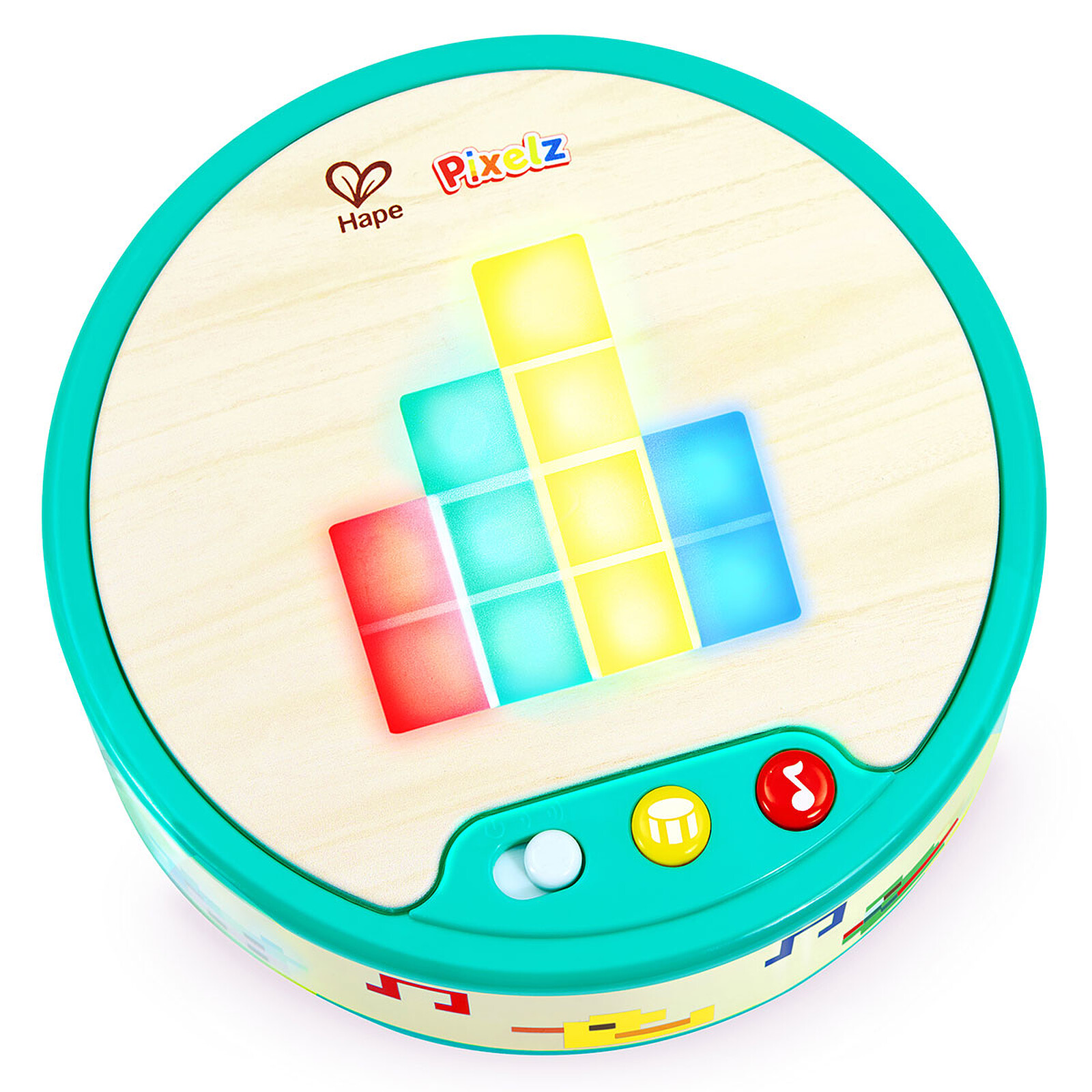 Tambour Pixelz Interactif  Hape