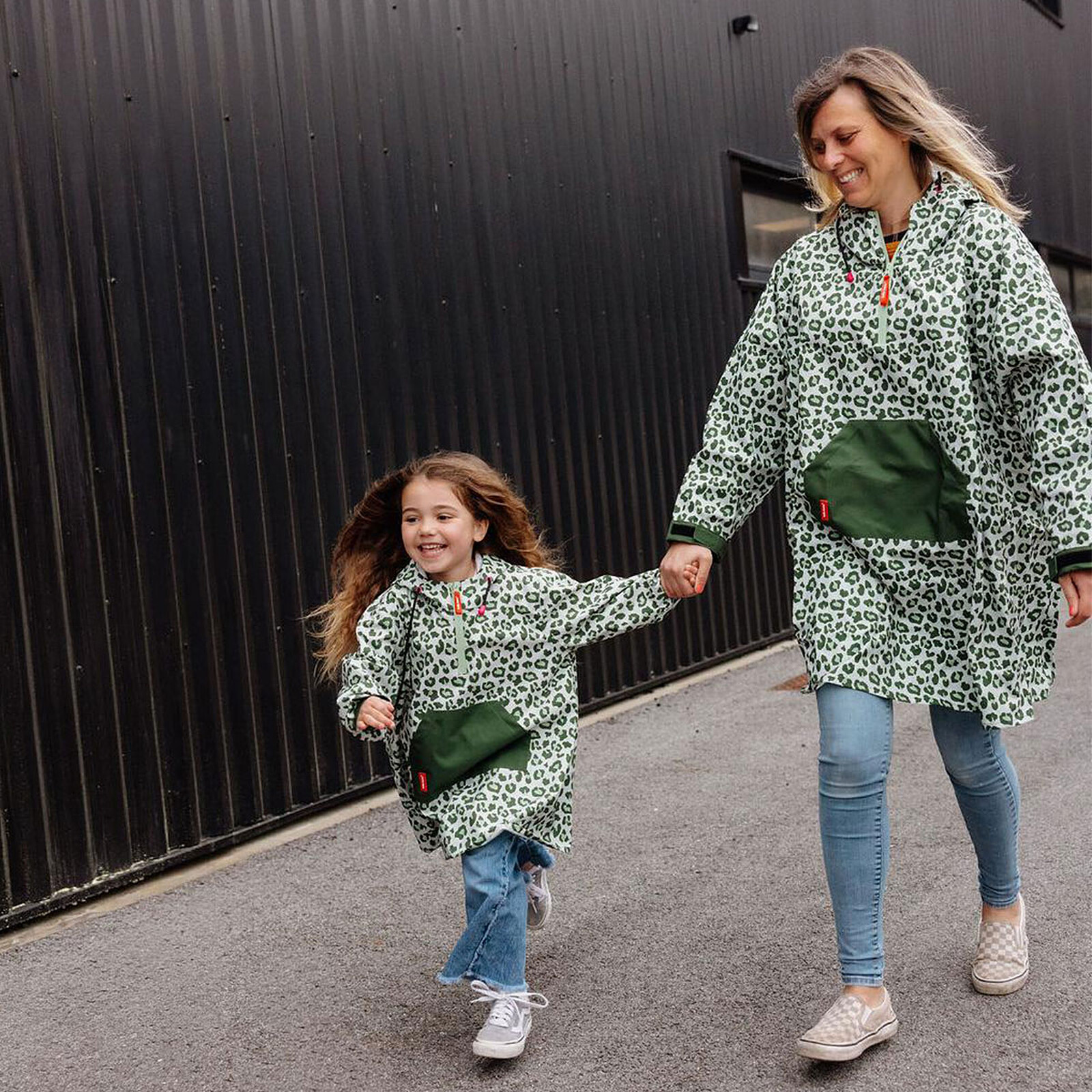 Achat Poncho de Pluie Green Leopard - 2/3 Ans