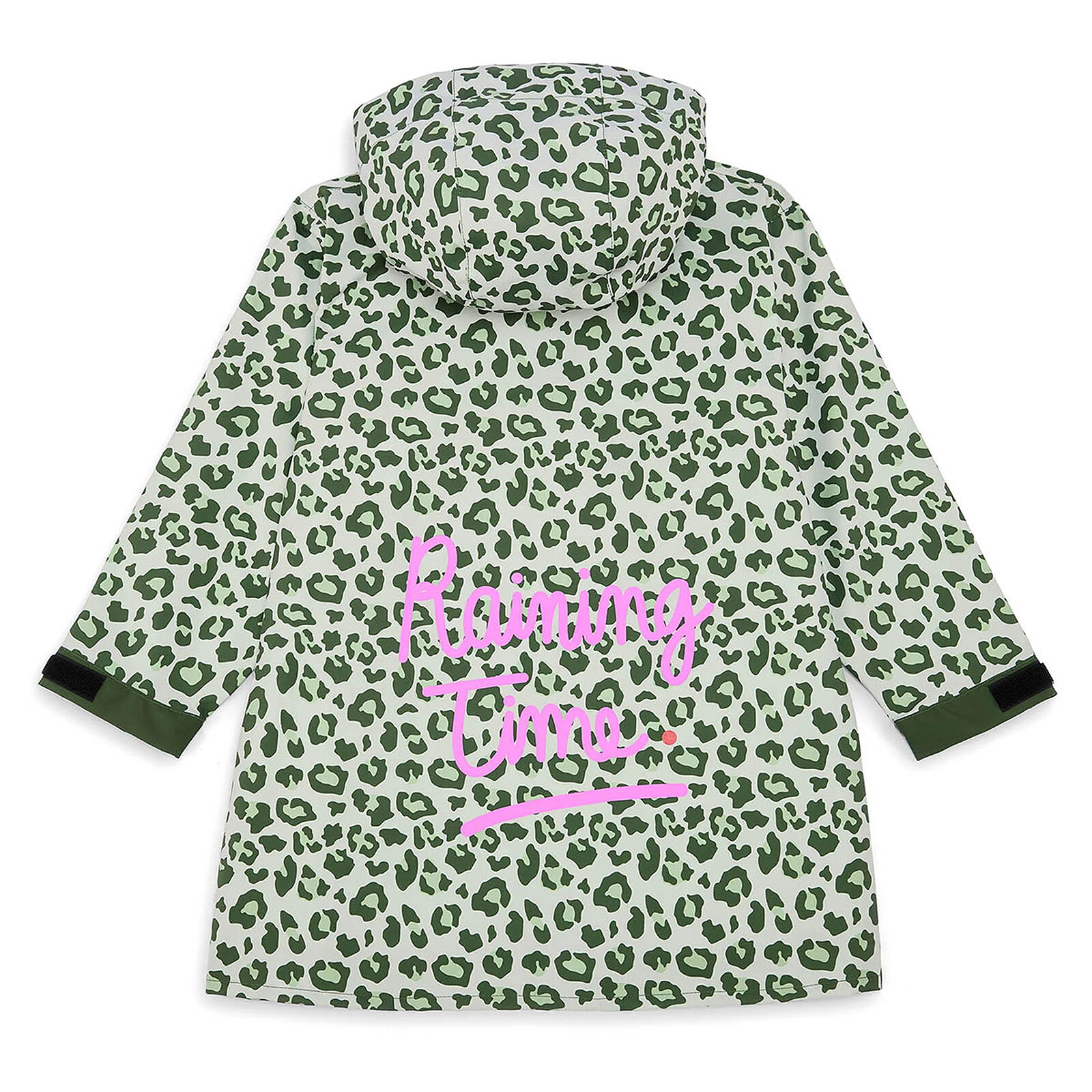 Poncho de Pluie Green Leopard - 2/3 Ans Hello Hossy