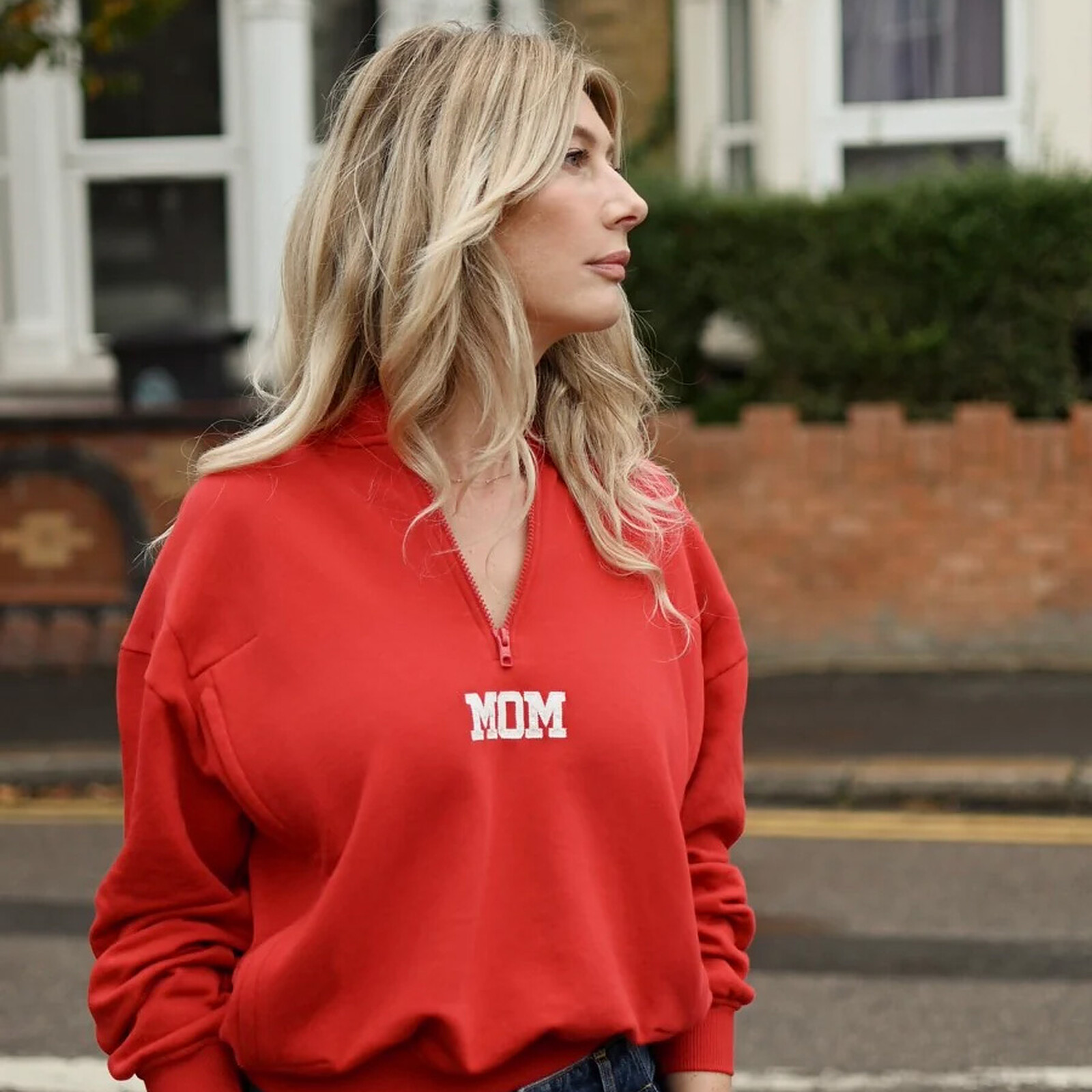 Sweat d'Allaitement Mom Rouge - M Tajinebanane
