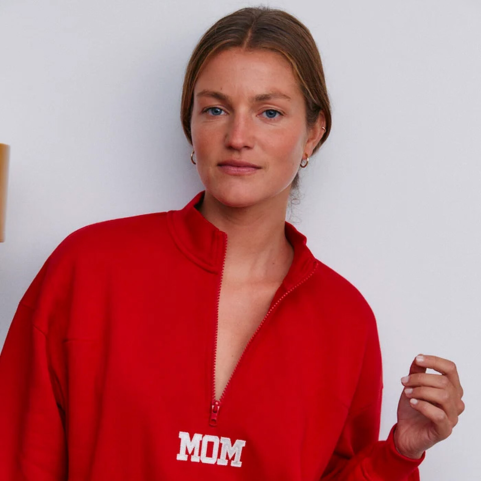 Avis Sweat d'Allaitement Mom Rouge - S