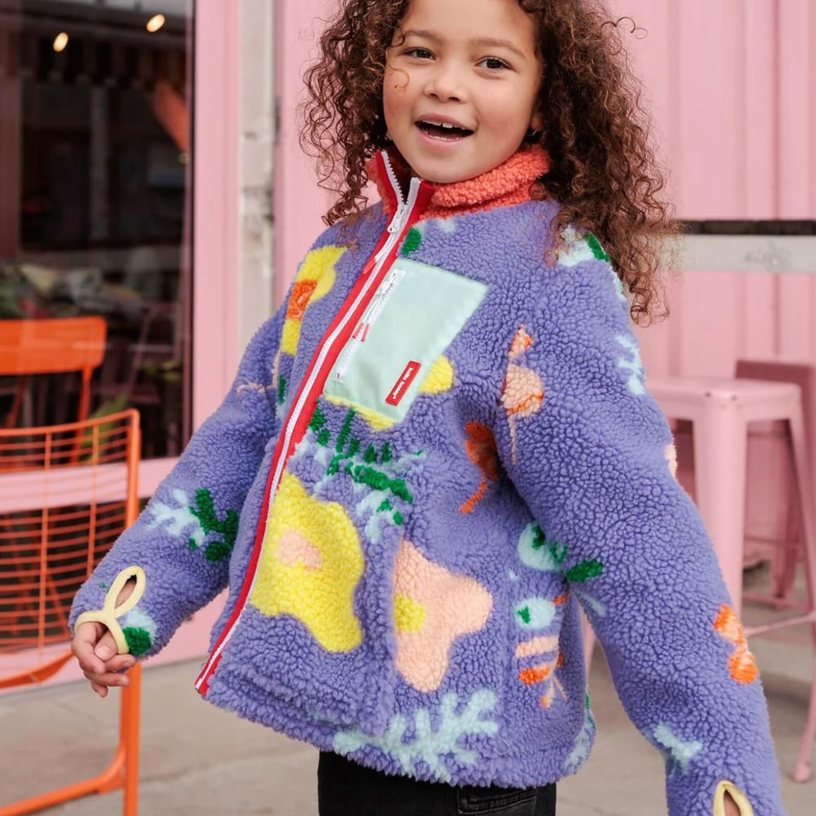 Avis Veste Polaire Floral - 2/3 Ans