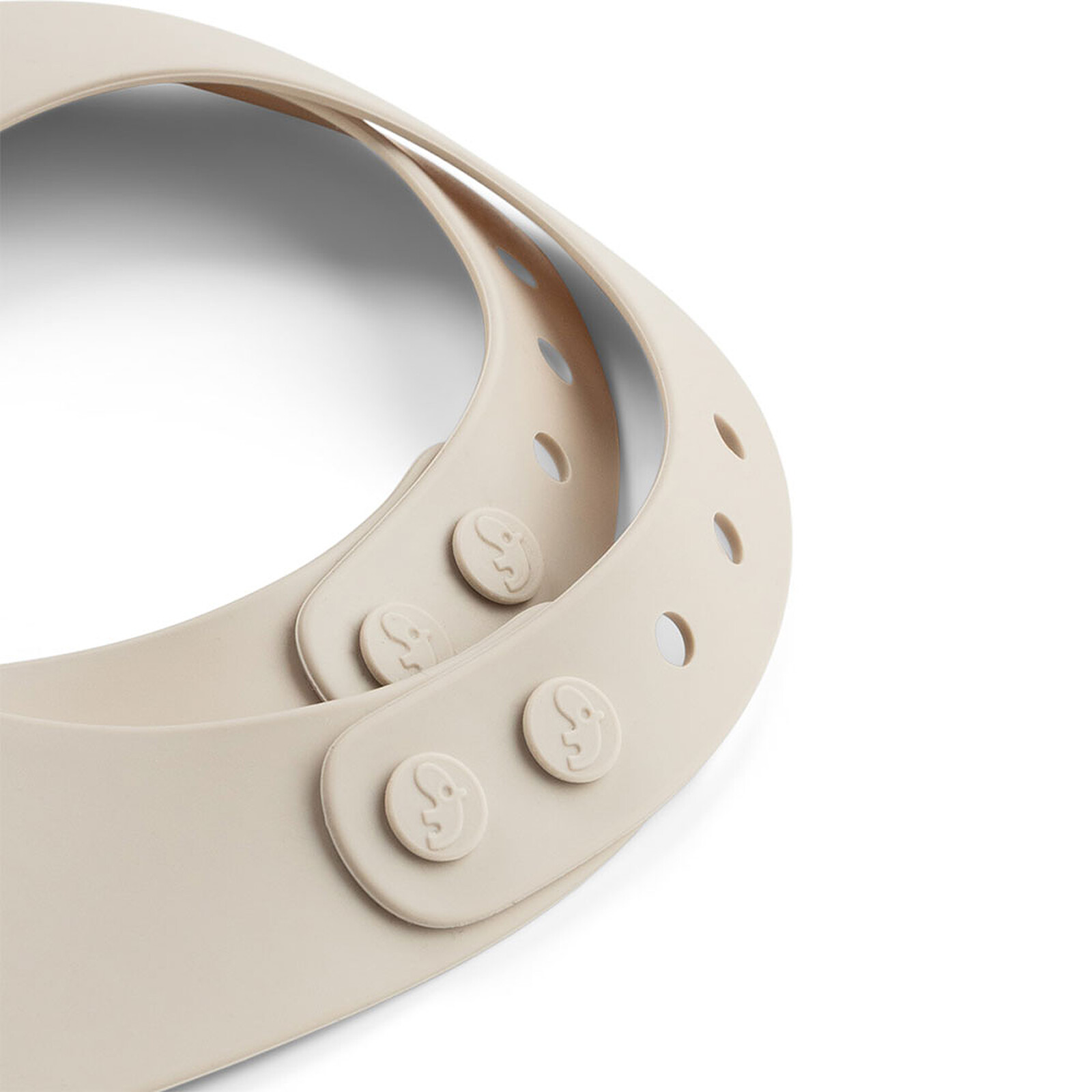 Achat Lot de 2 Bavoirs Silicone - Celebration Sable