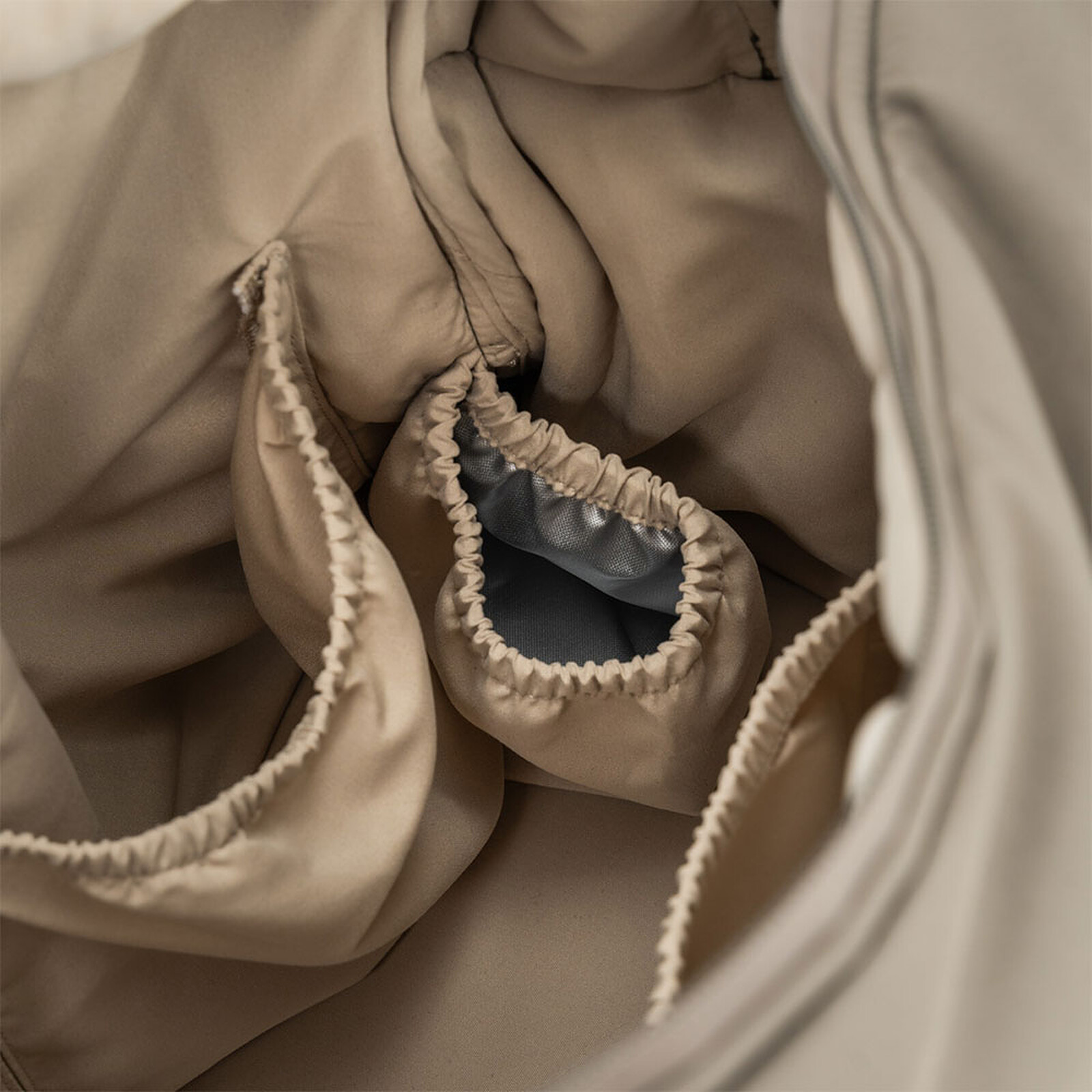 Avis Sac à Langer Matelassé - Taupe 