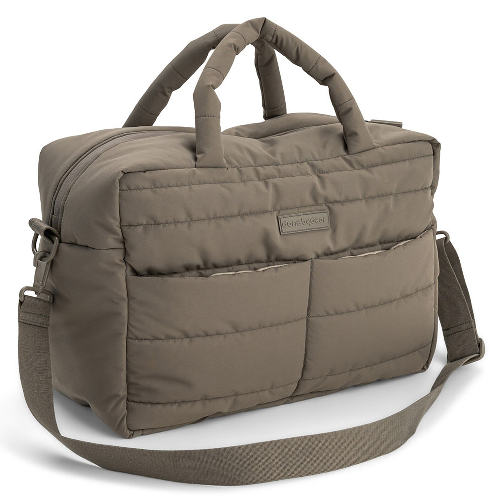 Sac à Langer Matelassé - Taupe  Done by Deer