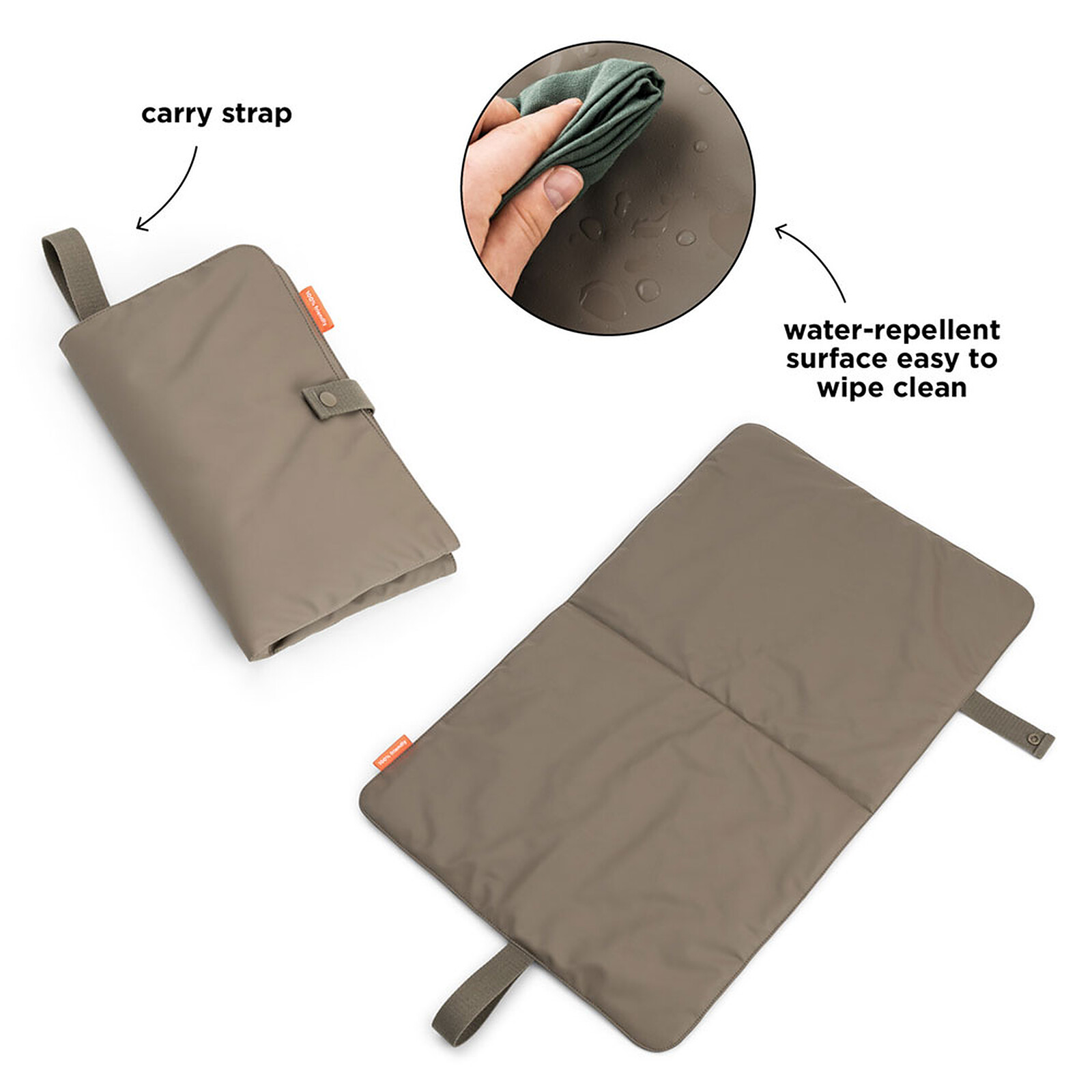 Avis Matelas à Langer Pliable - Taupe