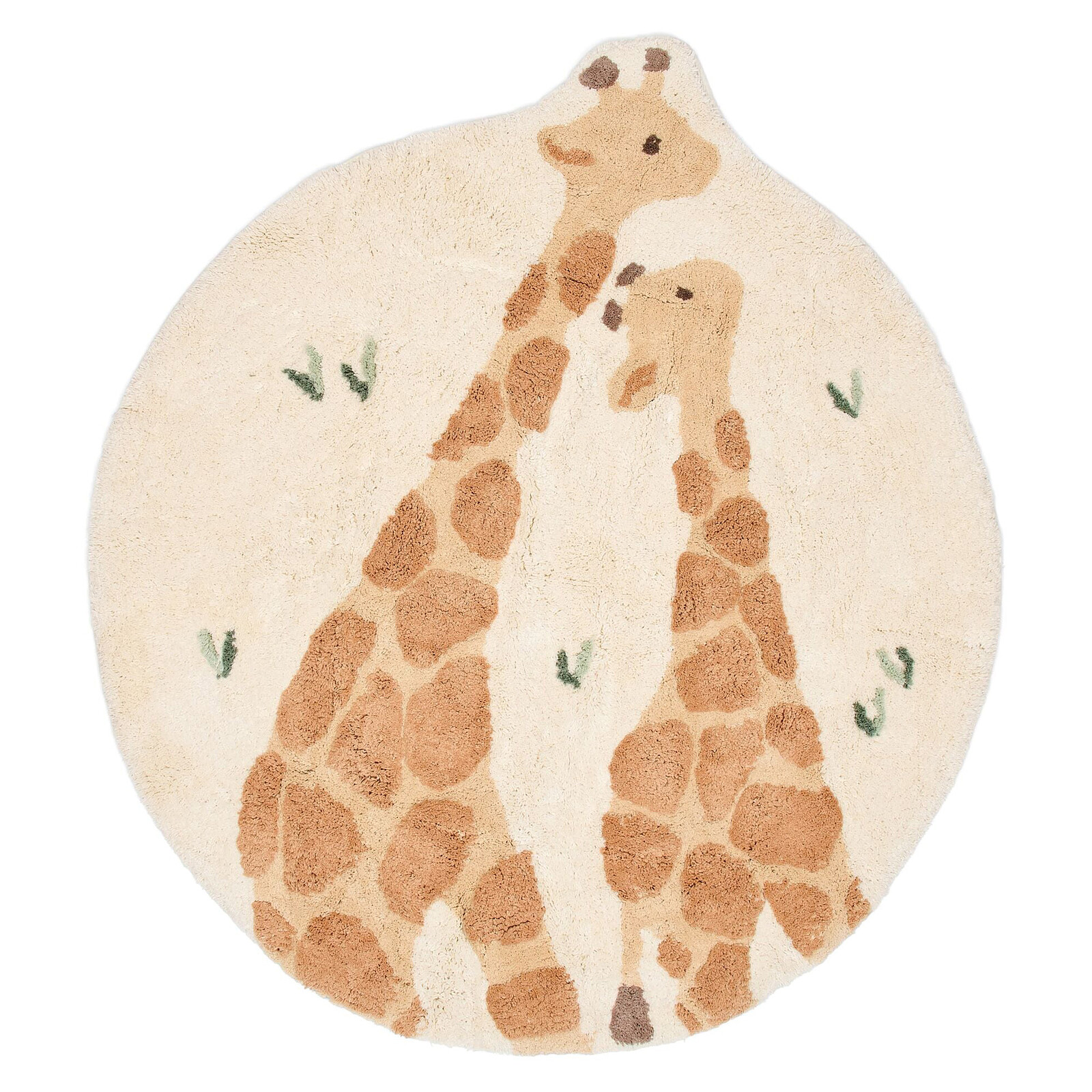 Tapis Safari Friends Girafe Multicolore - 110 x 110 cm Little Dutch