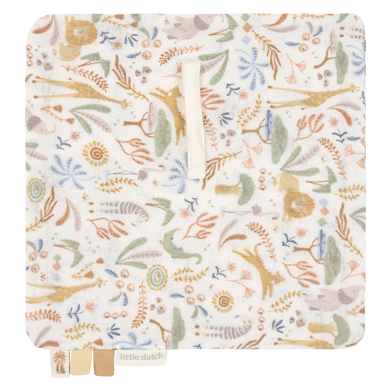 Doudou Attache Sucette Safari Friends - Safari Wonders Little Dutch