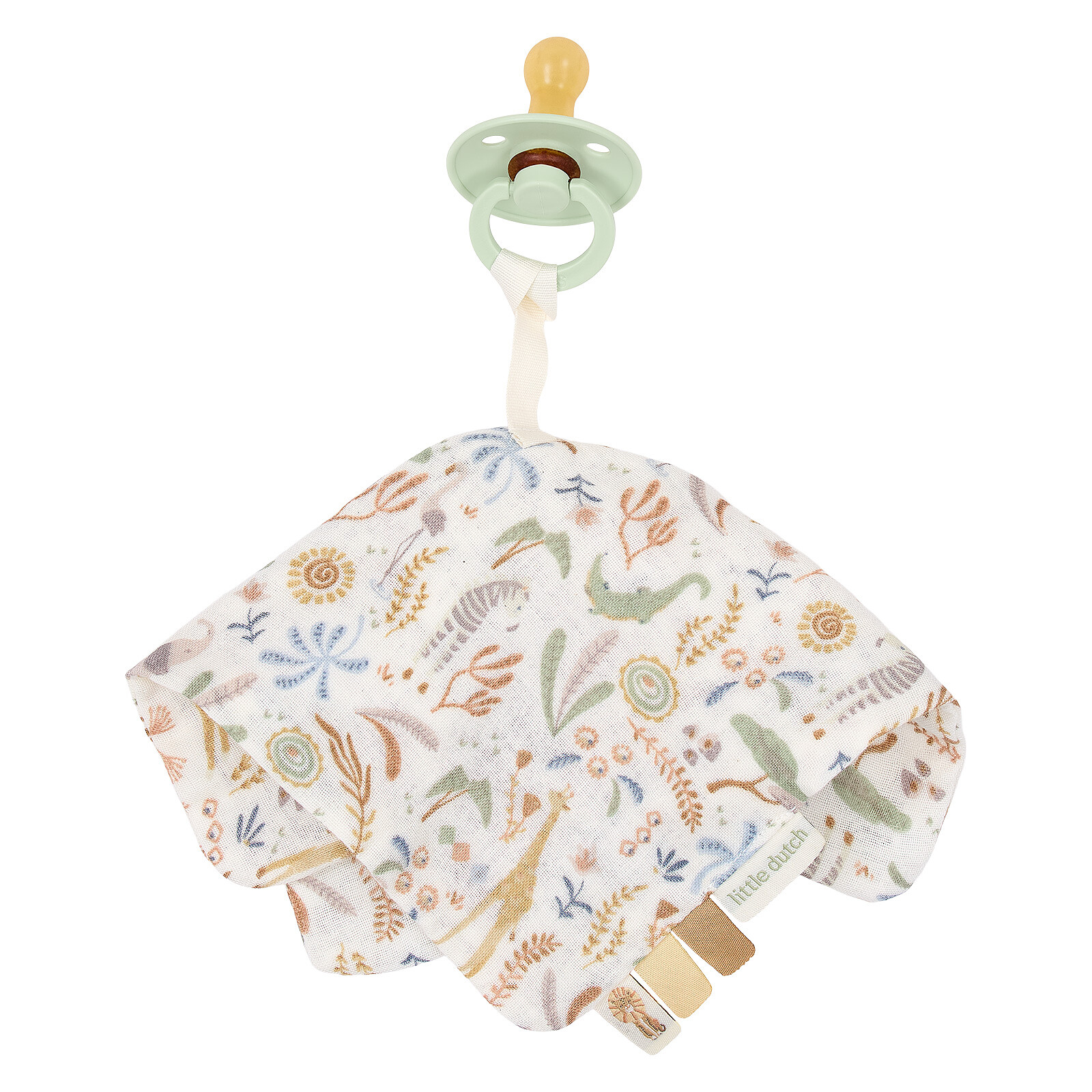 Doudou Attache Sucette Safari Friends - Safari Wonders Little Dutch