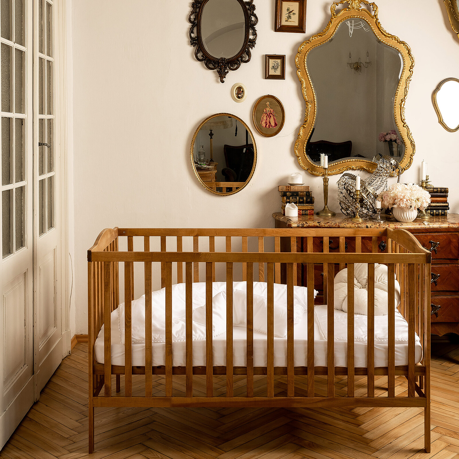 Lit Bébé Evolutif World of One Abuelo Chêne - 140 x 70 cm Nina Bien