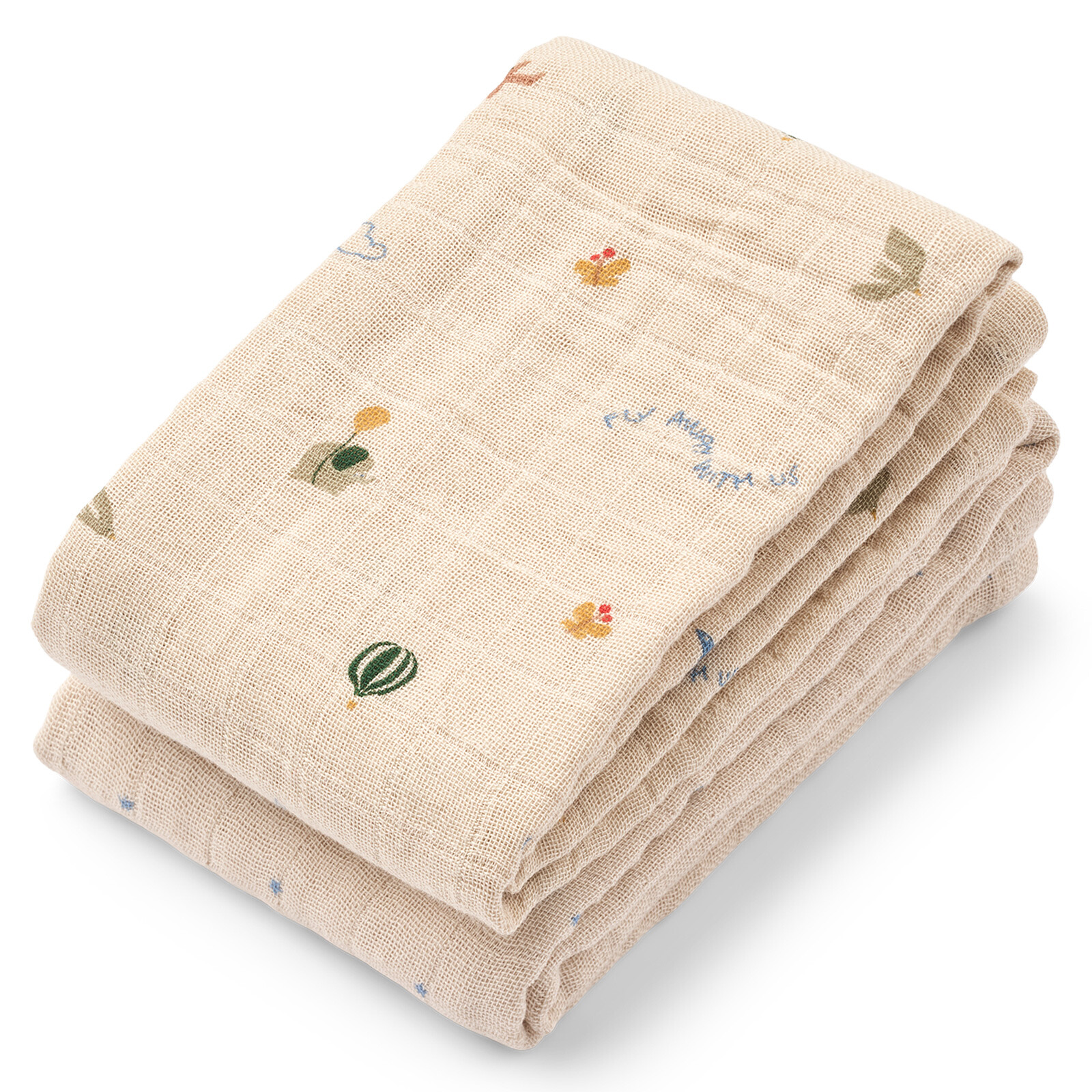 Lot de 2 Langes Lewis - Star Flying Mix Liewood