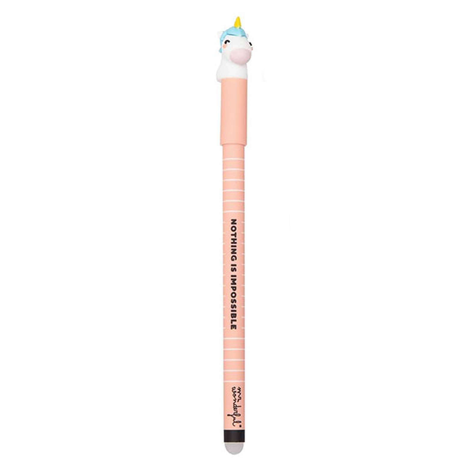 Stylo Effaçable Bo-Bo - Licorne Nothing Is Impossible Mr Wonderful