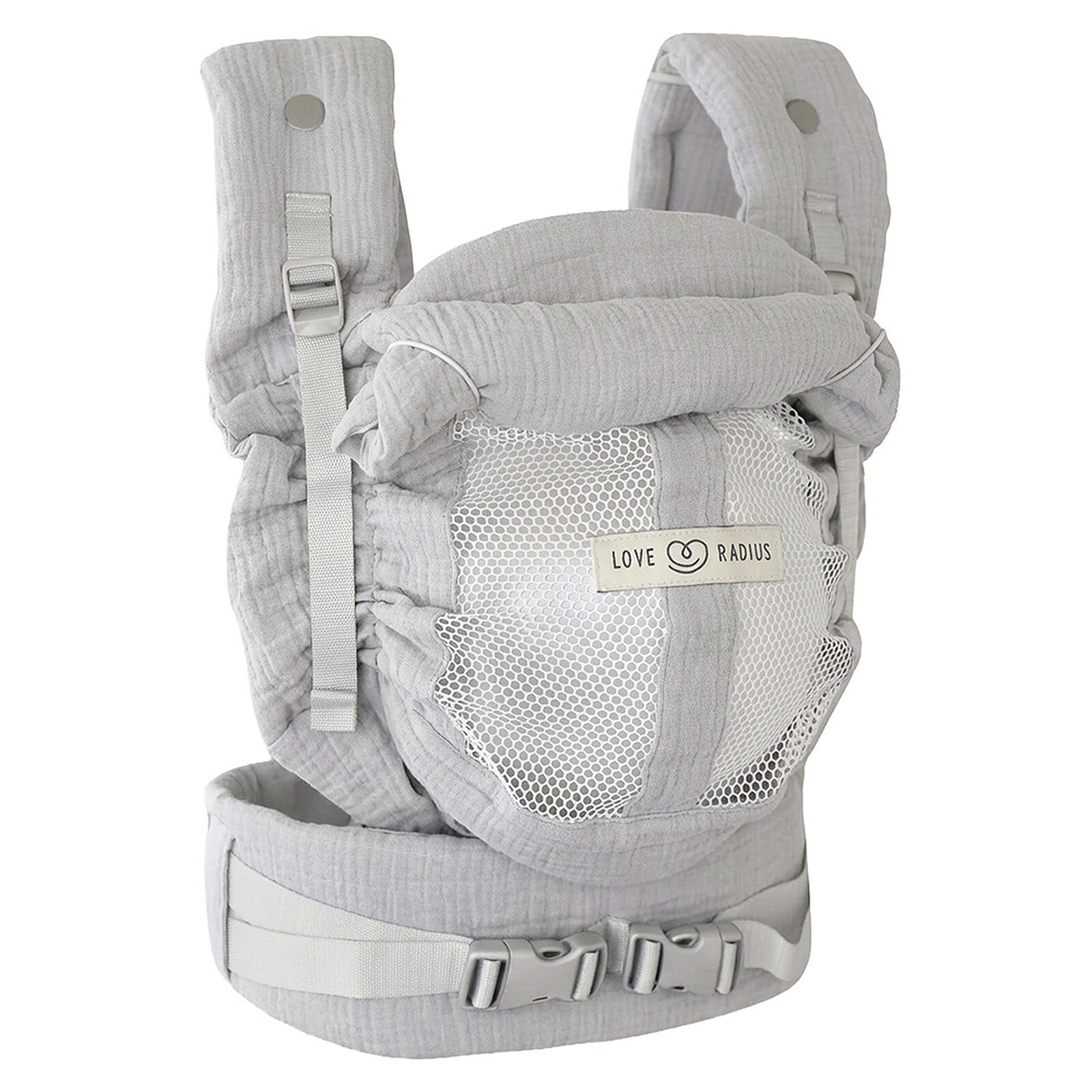 Porte-bébé PhysioCarrier 2 - Grey Love Radius