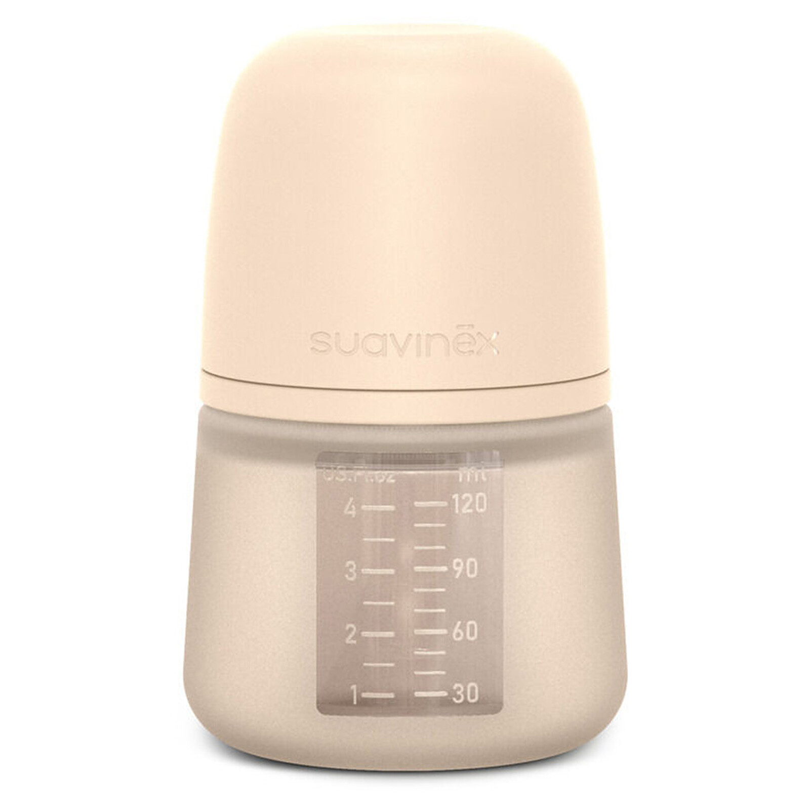 Biberon Silicone Tétine SX Pro Colour Essence Sable - 120 ml Suavinex