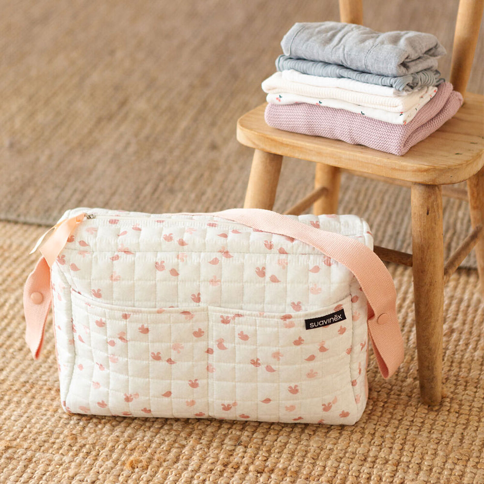 Avis Sac de Maternité Découverte avec Produits de Soin - Birdies Pink