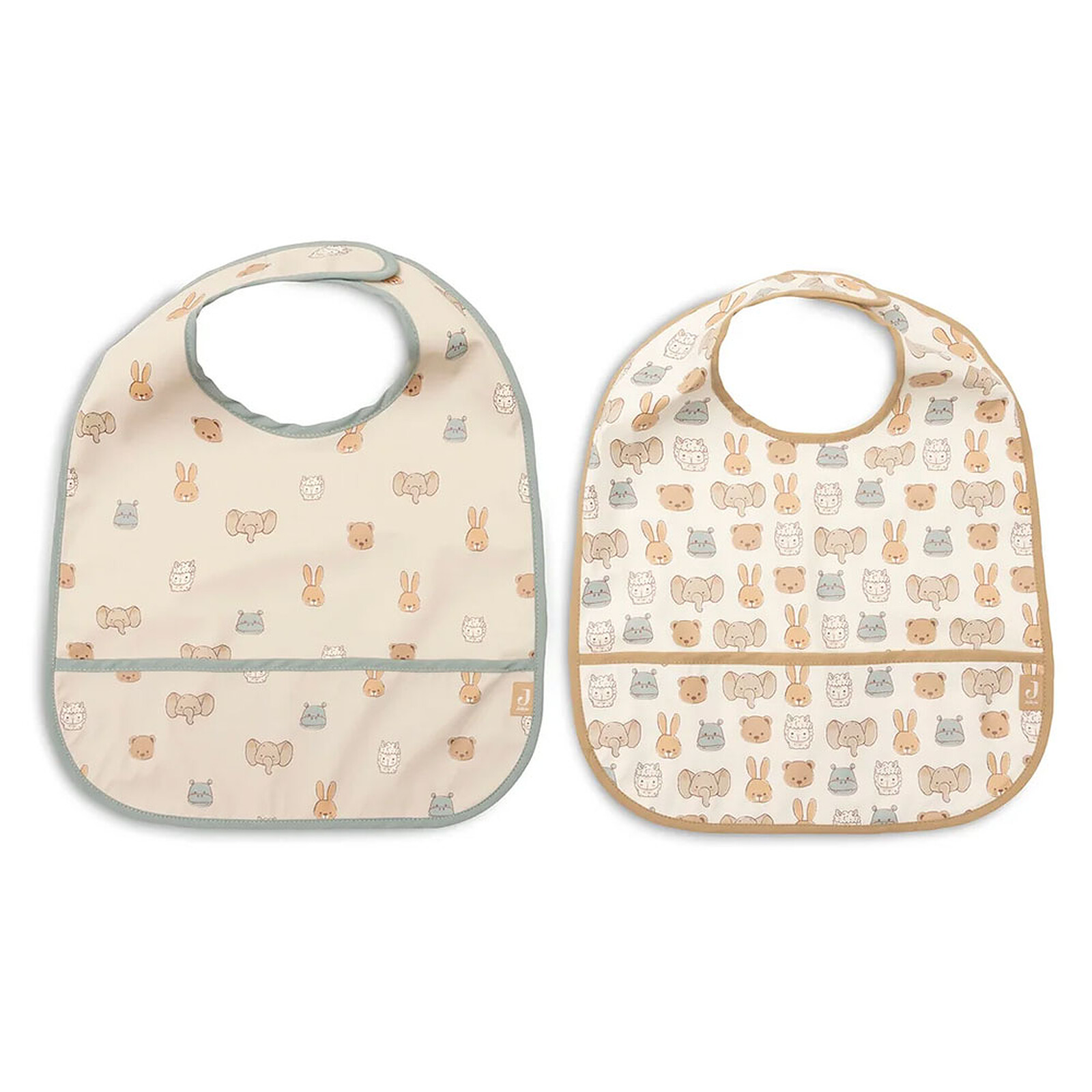 Lot de 2 Bavoirs Imperméables - Jollies Jollein