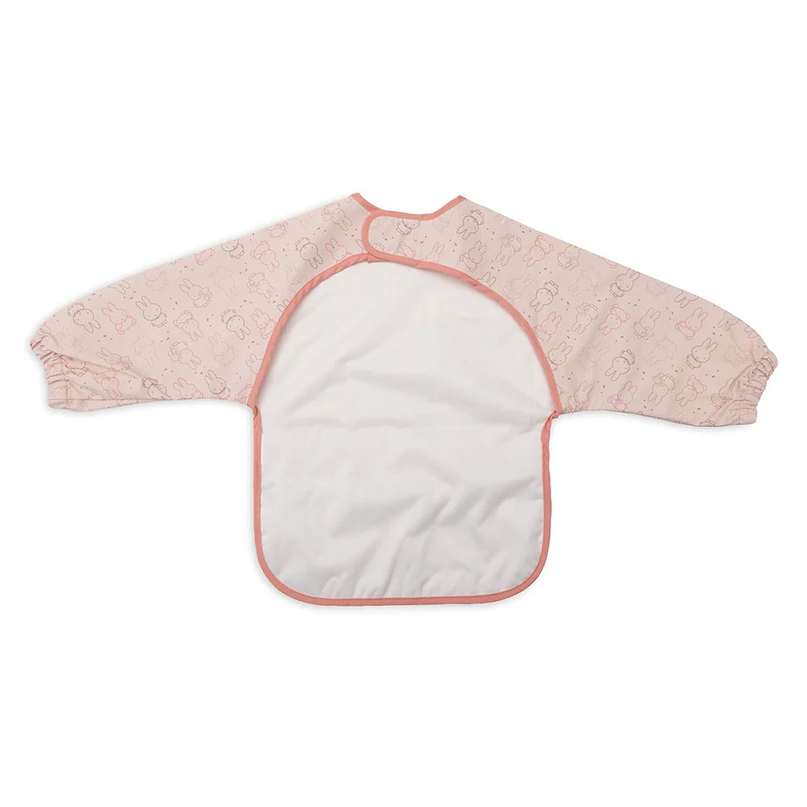 Bavoir à Manches Imperméable - Miffy Moments Silk Rose Jollein