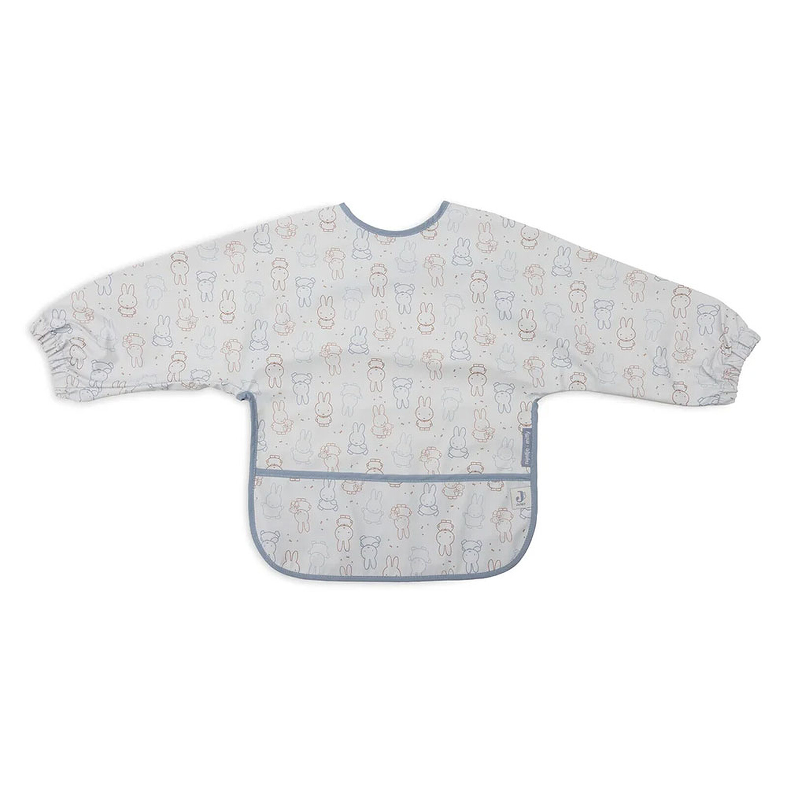 Bavoir à Manches Imperméable - Cloudy Blue Miffy Moments Jollein