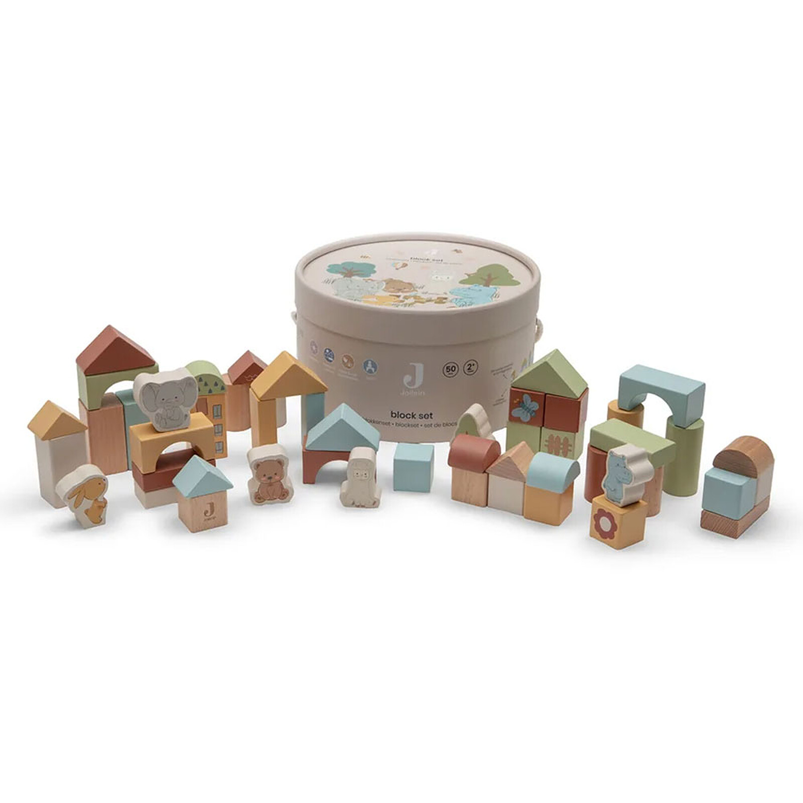 Set de Blocs en Bois - Jollies Jollein