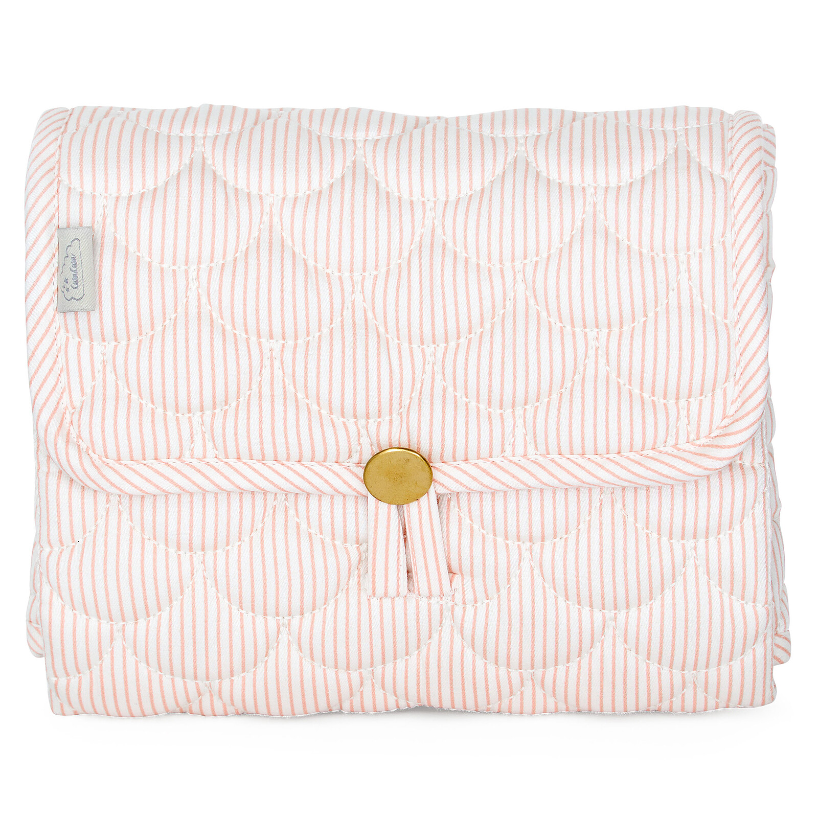 Matelas à Langer Nomade - Classic Stripes Rose Camcam Copenhagen