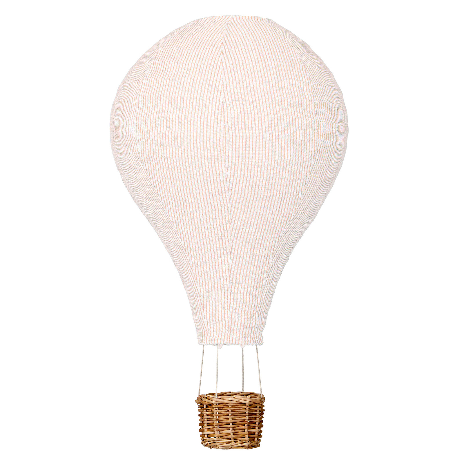 Abat-jour Montgolfière - Classic Stripes Rose Camcam Copenhagen