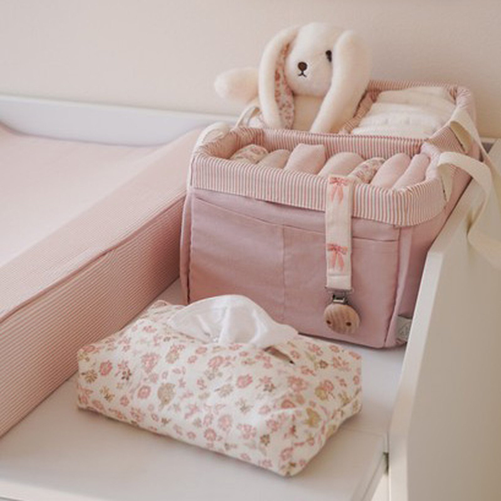 Peluche Lapin Billie Off White Augusta - Medium Camcam Copenhagen