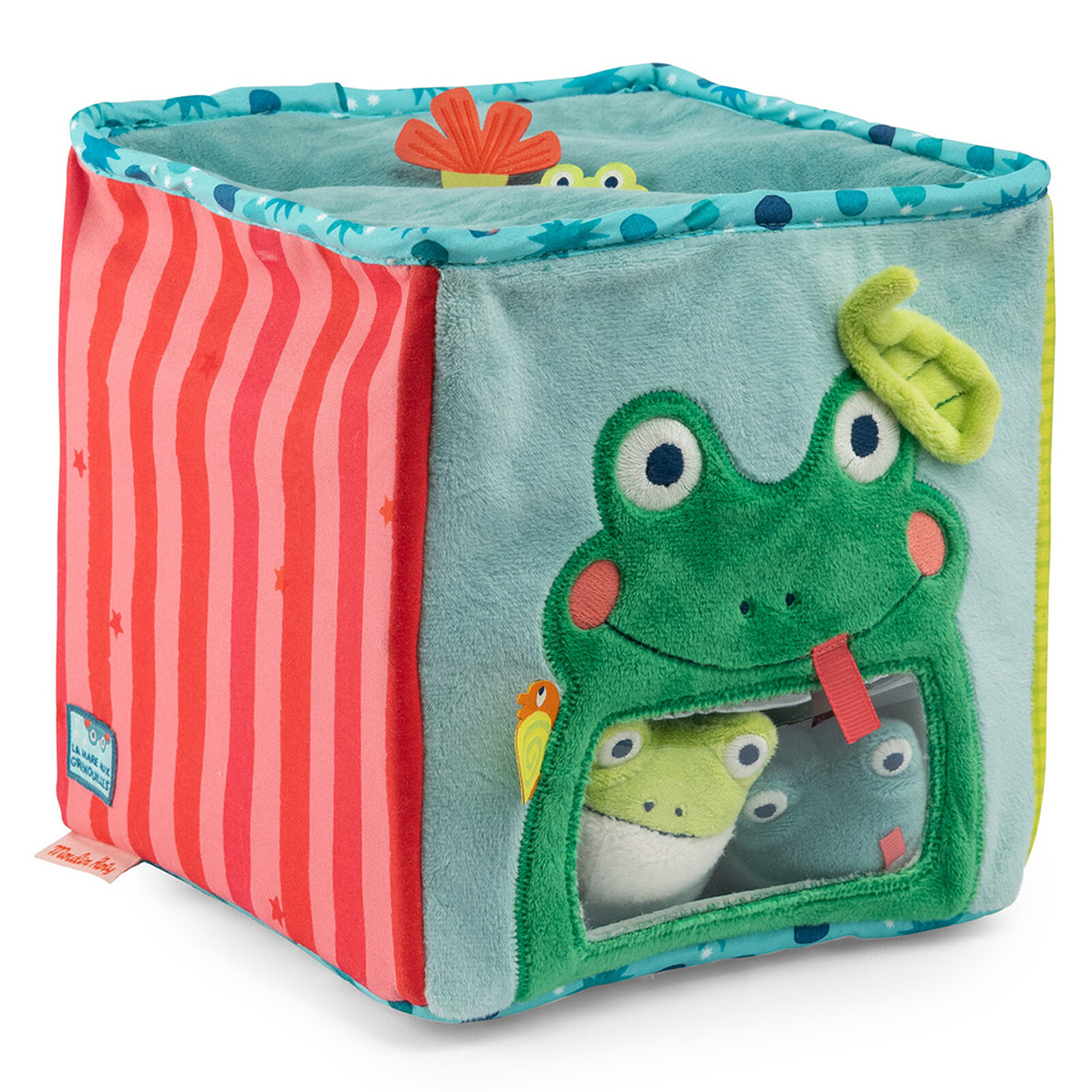 Grand Cube d'Activités en Tissu - La Mare aux Grenouilles Moulin Roty