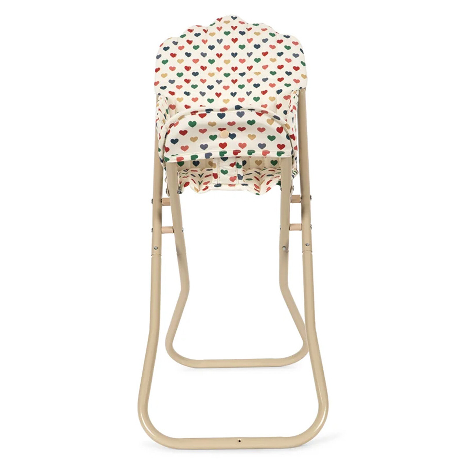 Chaise Haute pour Poupée - Coeur Coloré Konges Sløjd
