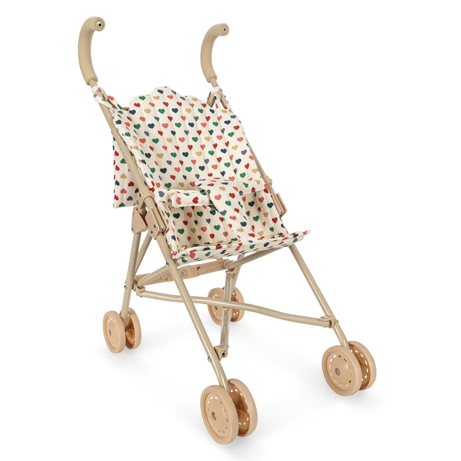 Poussette pour Poupée - Coeur Coloré Konges Sløjd