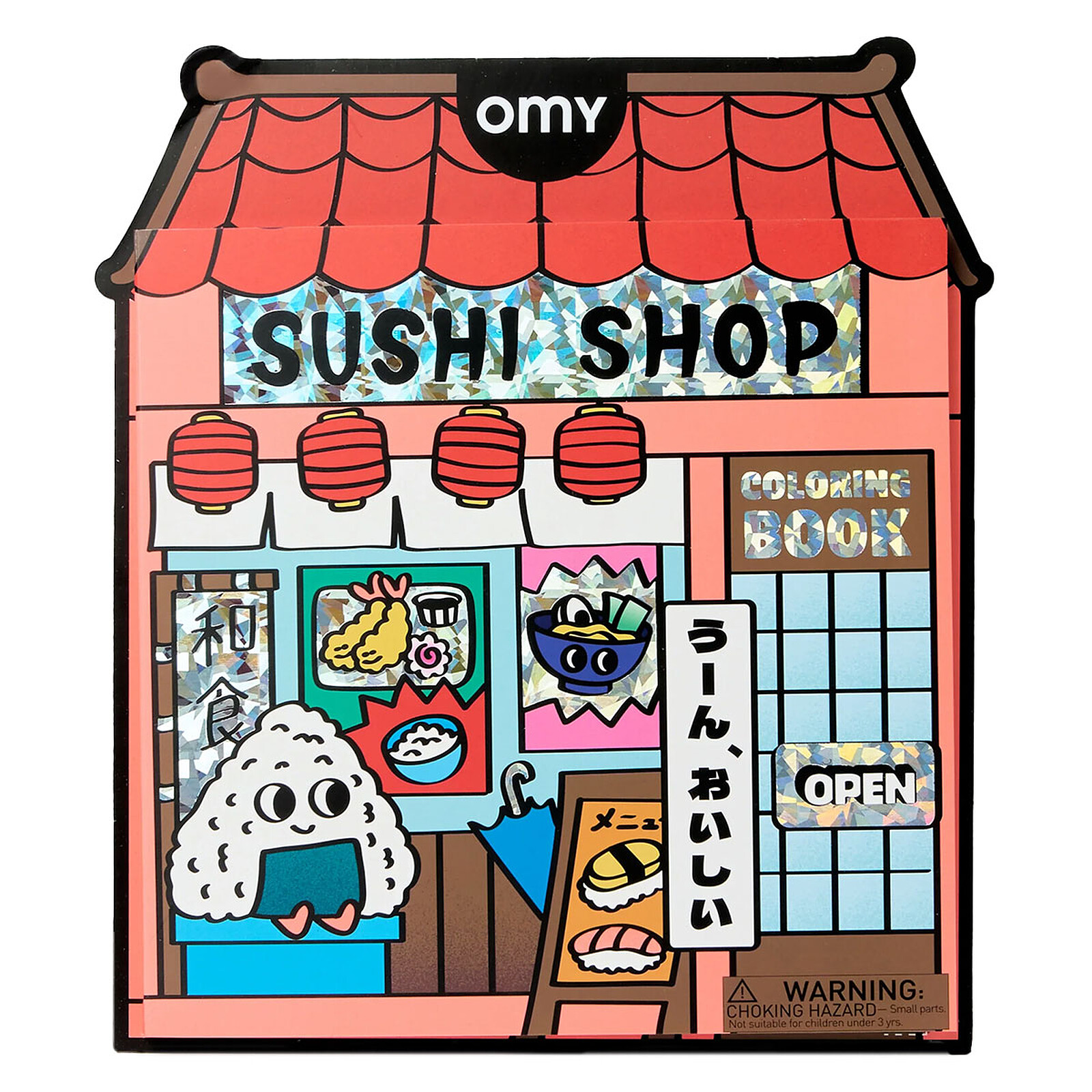 Livre de Coloriage Coloring Boutique - Sushi Shop Omy