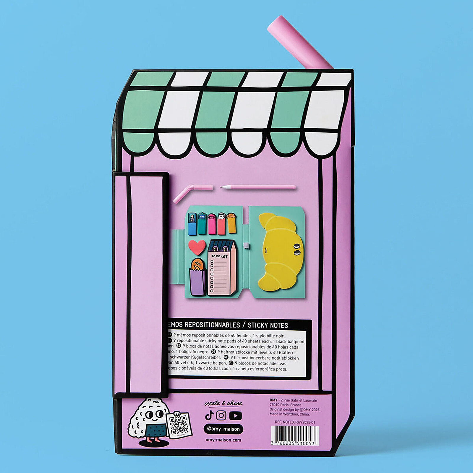 Sticky Notes - Paris Omy