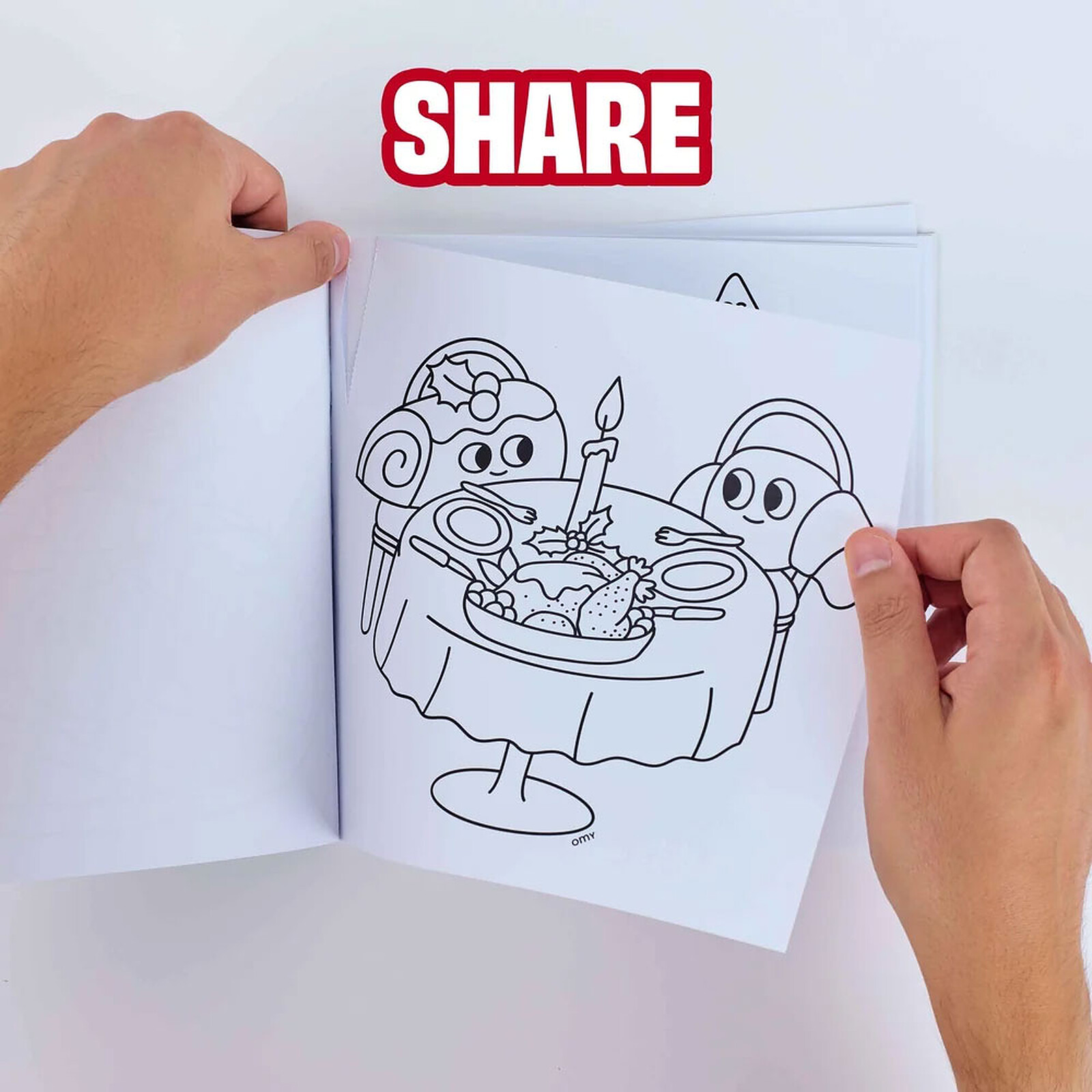 Livre de Coloriage Cozy Art Christmas pas cher