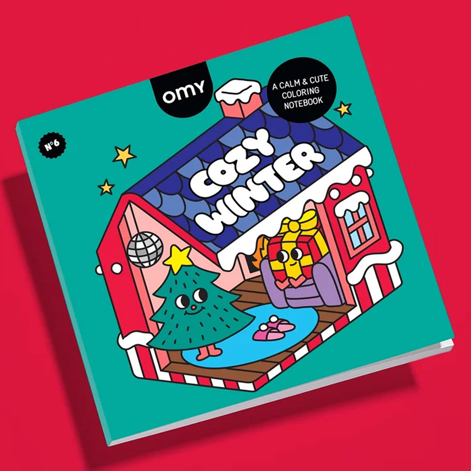 Livre de Coloriage Cozy Art Christmas Omy