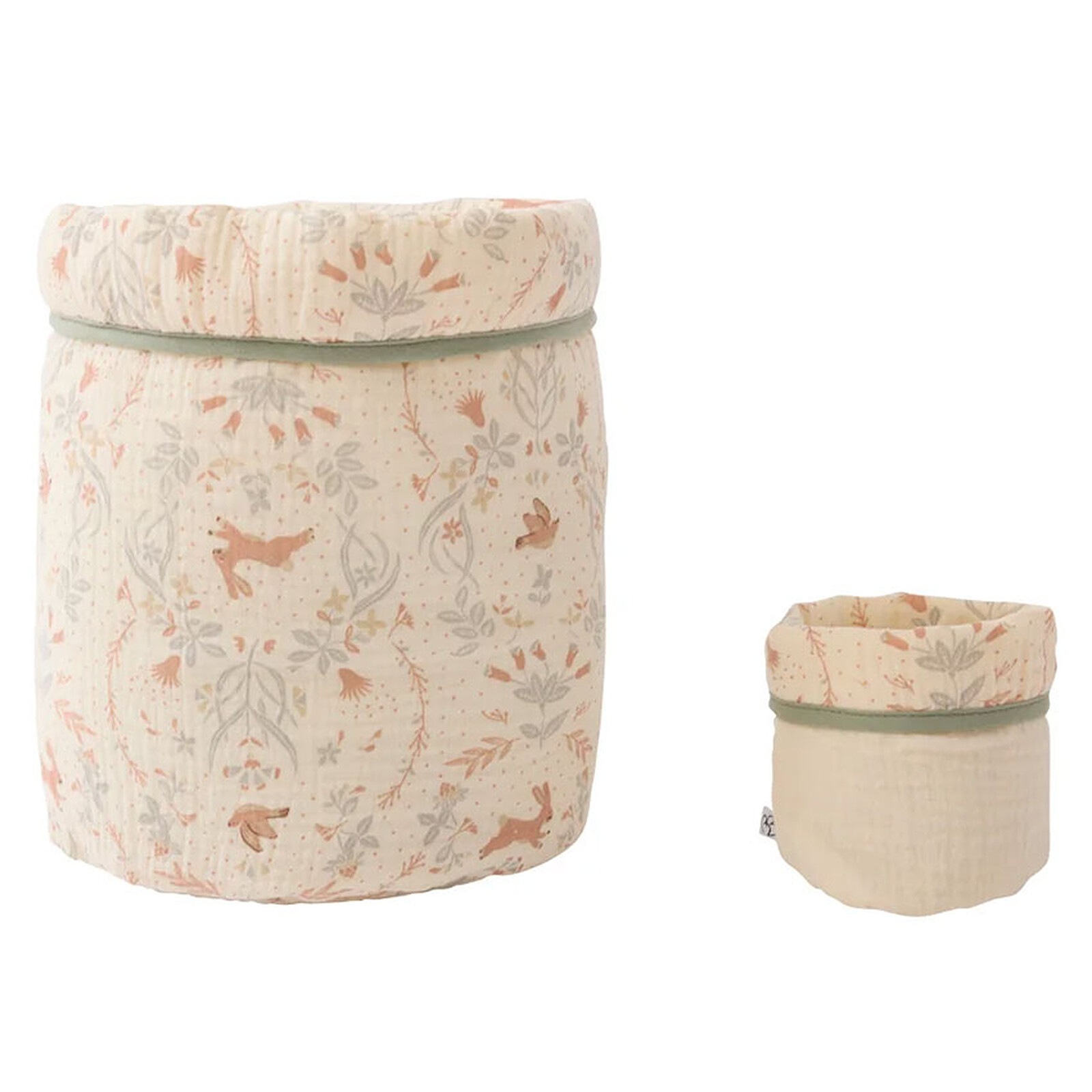 Lot de 2 Corbeilles de Rangement - Jardin Enchanté BB&Co