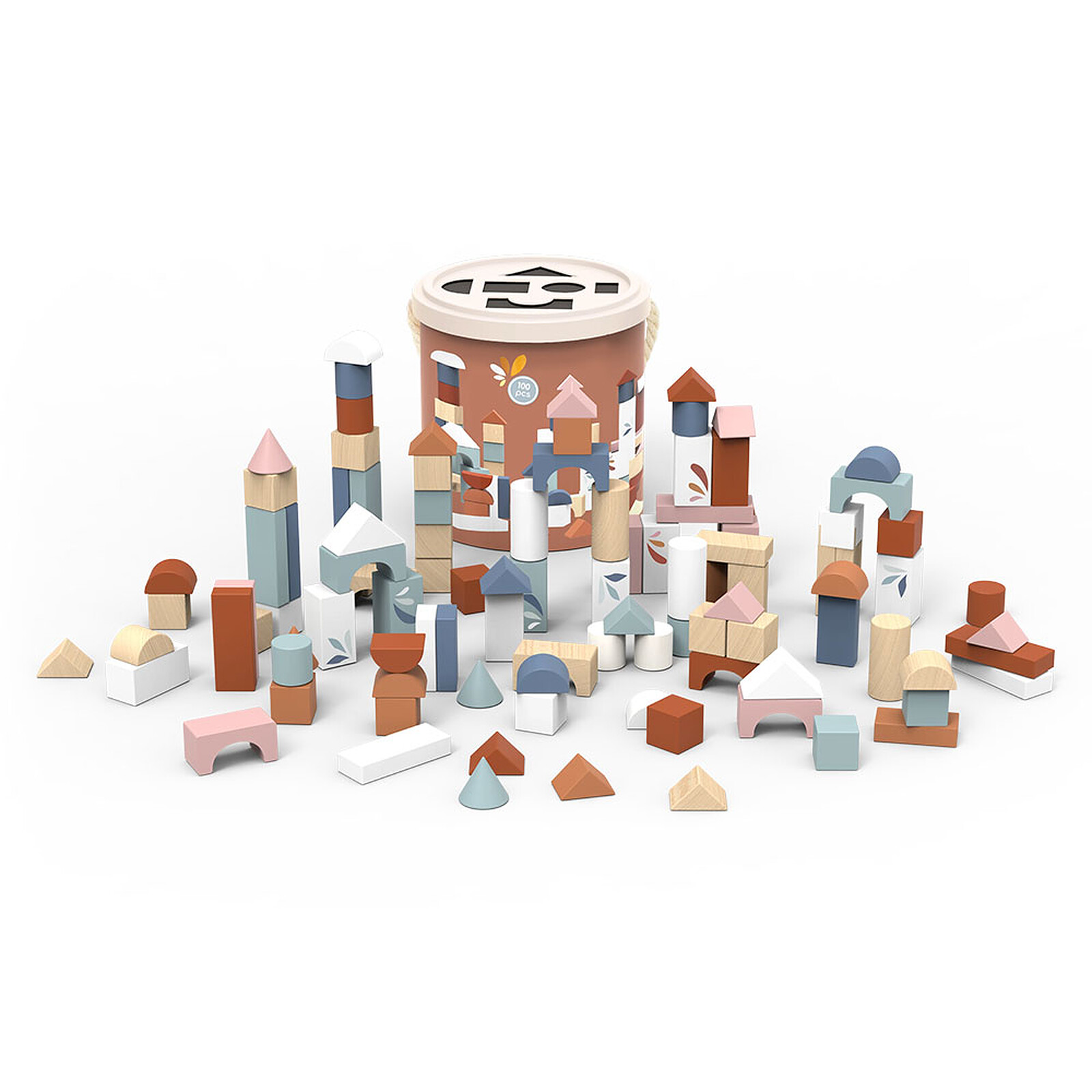 Blocs de Construction avec Boîte à Formes Speedy Monkey