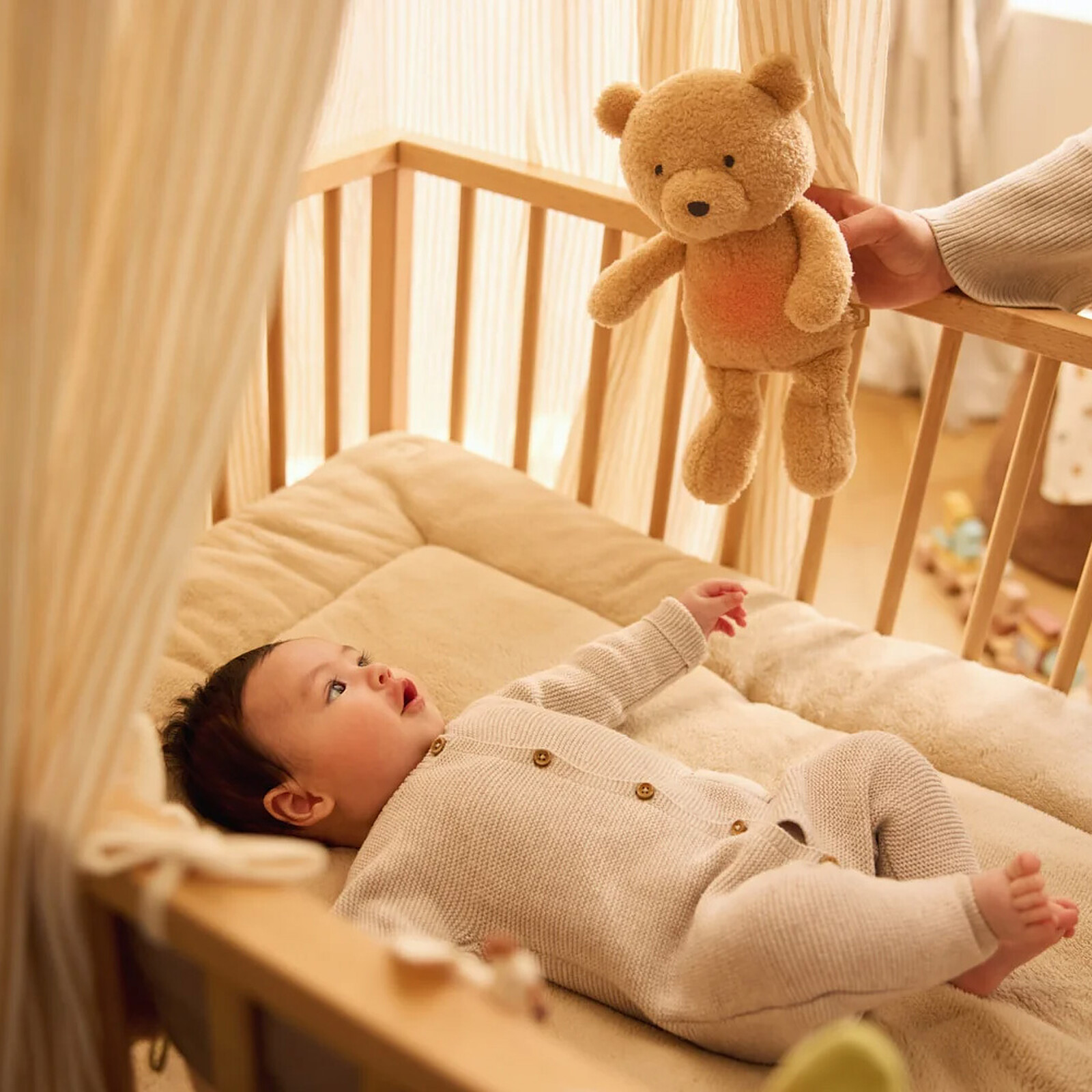 Avis Peluche Veilleuse Musicale Jollies Bear Brave