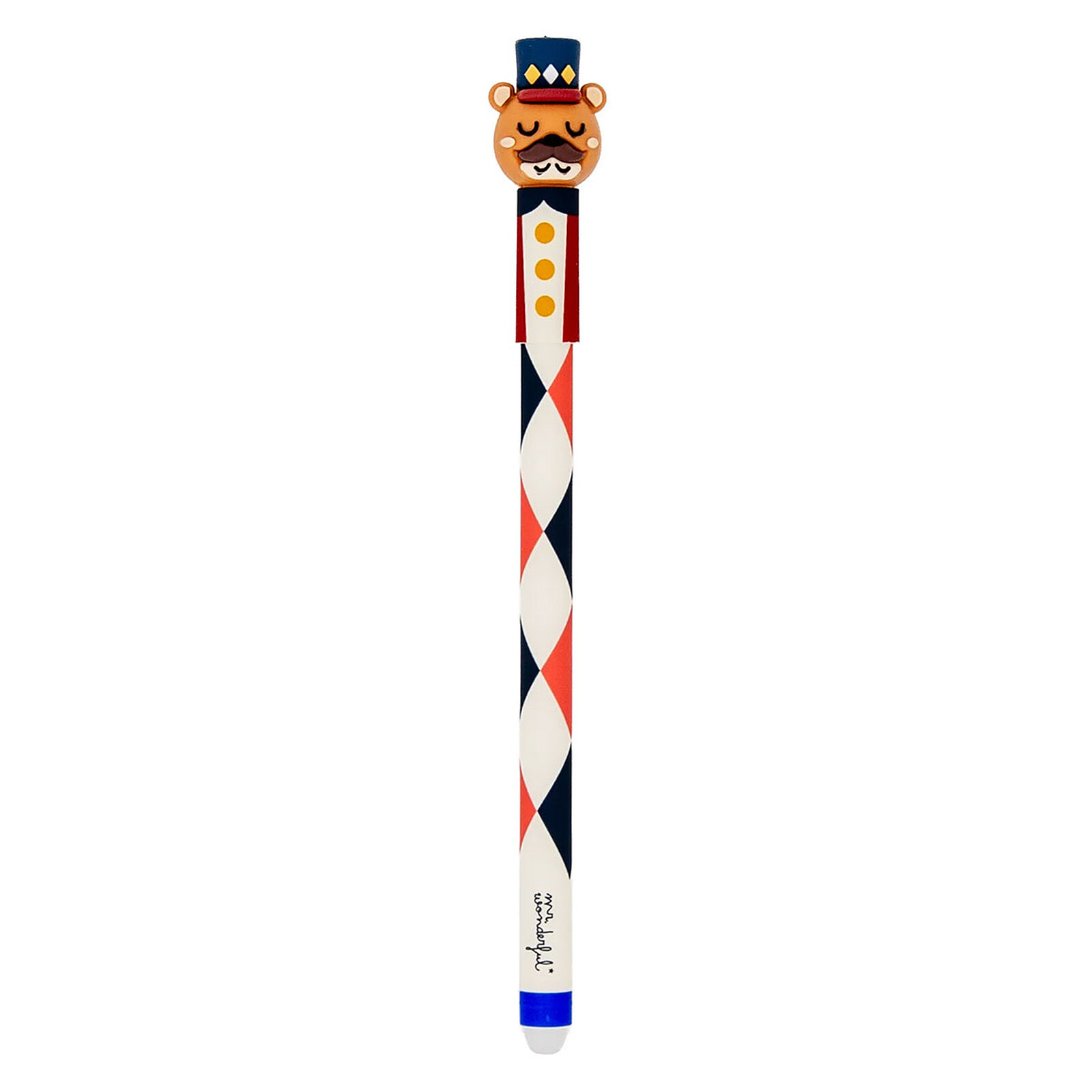 Stylo Effaçable Bo-Bo Circus - Casse-noisette Nutty Mr Wonderful