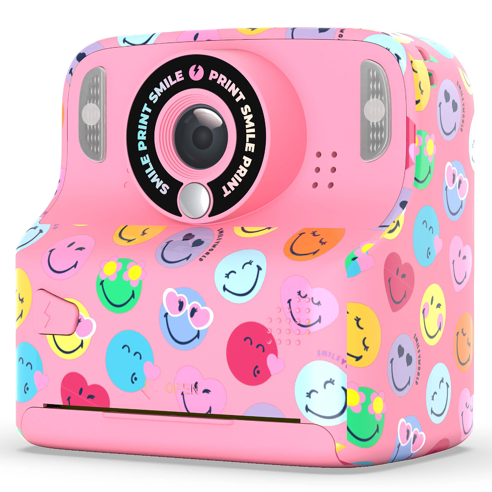 Appareil Photo Instantané Pixiprint Smiley World - Rose MOB