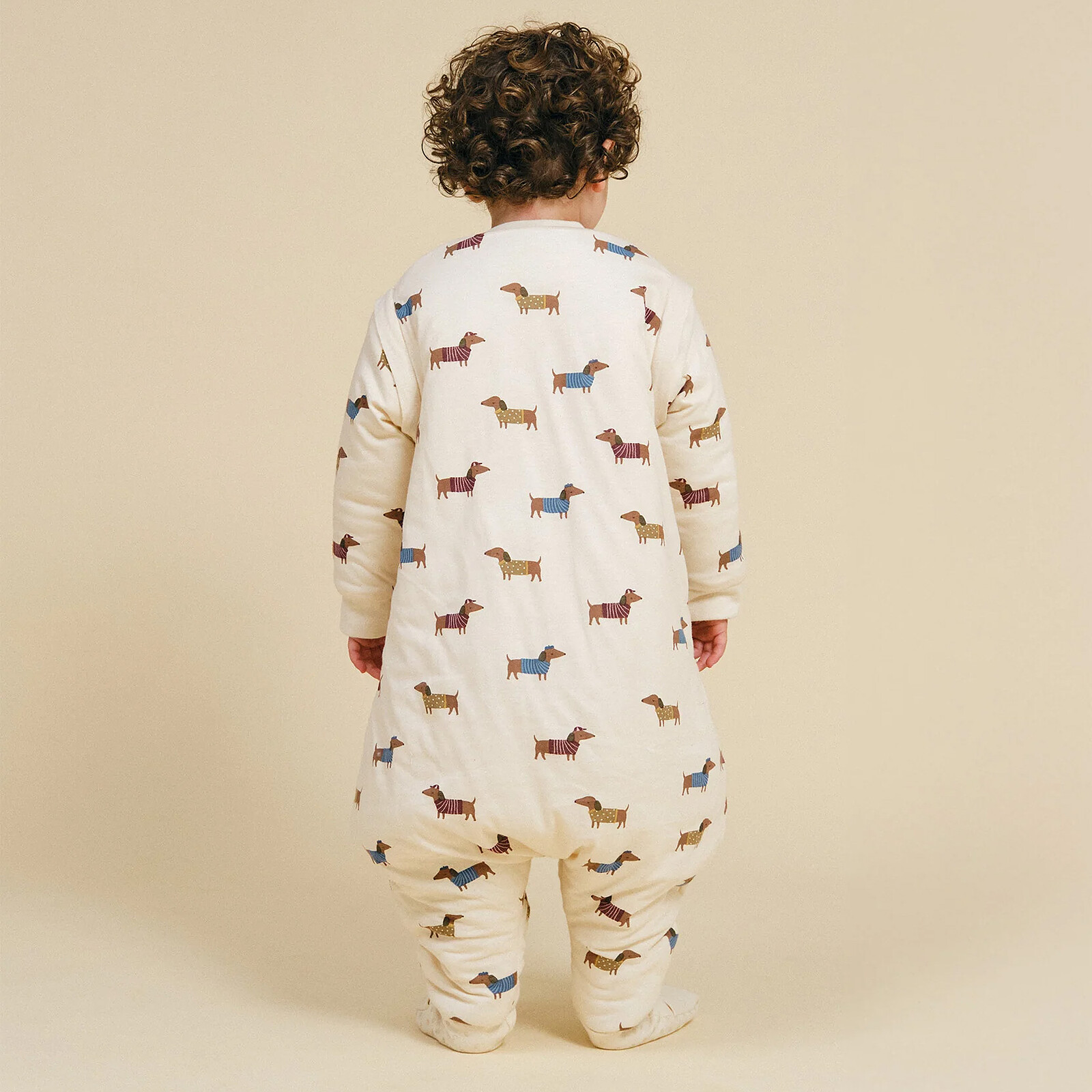 Achat Gigoteuse Hiver avec Manches Amovibles et Pieds Antidérapants Fancy Teckel - 2 Ans