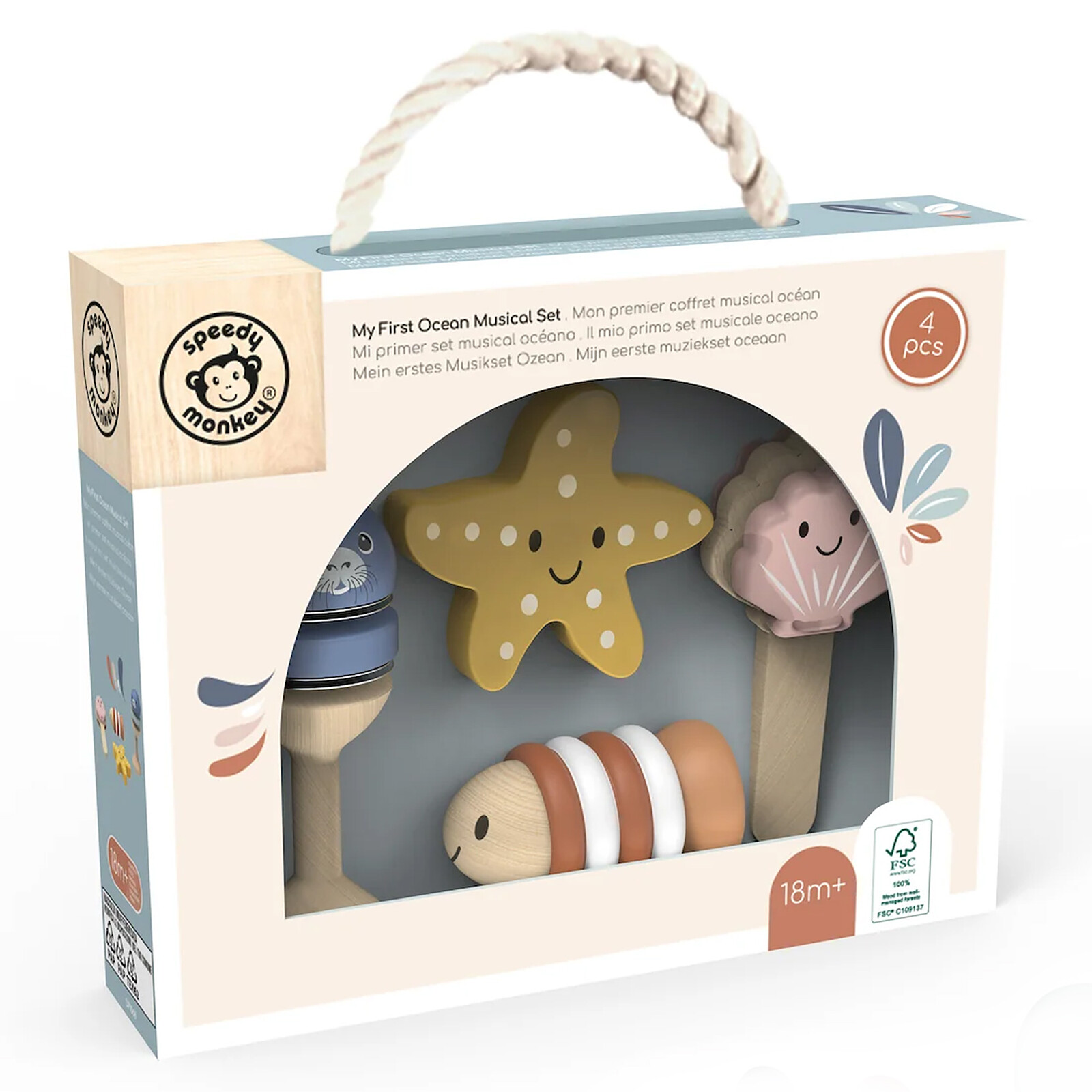 Mon Premier Coffret Musical - Océan Speedy Monkey