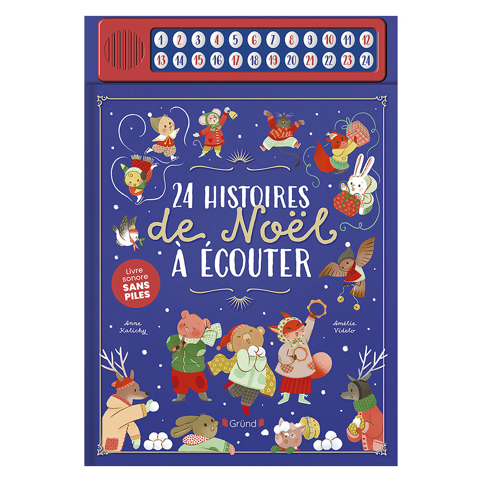24 Histoires de Noël à Ecouter Gründ