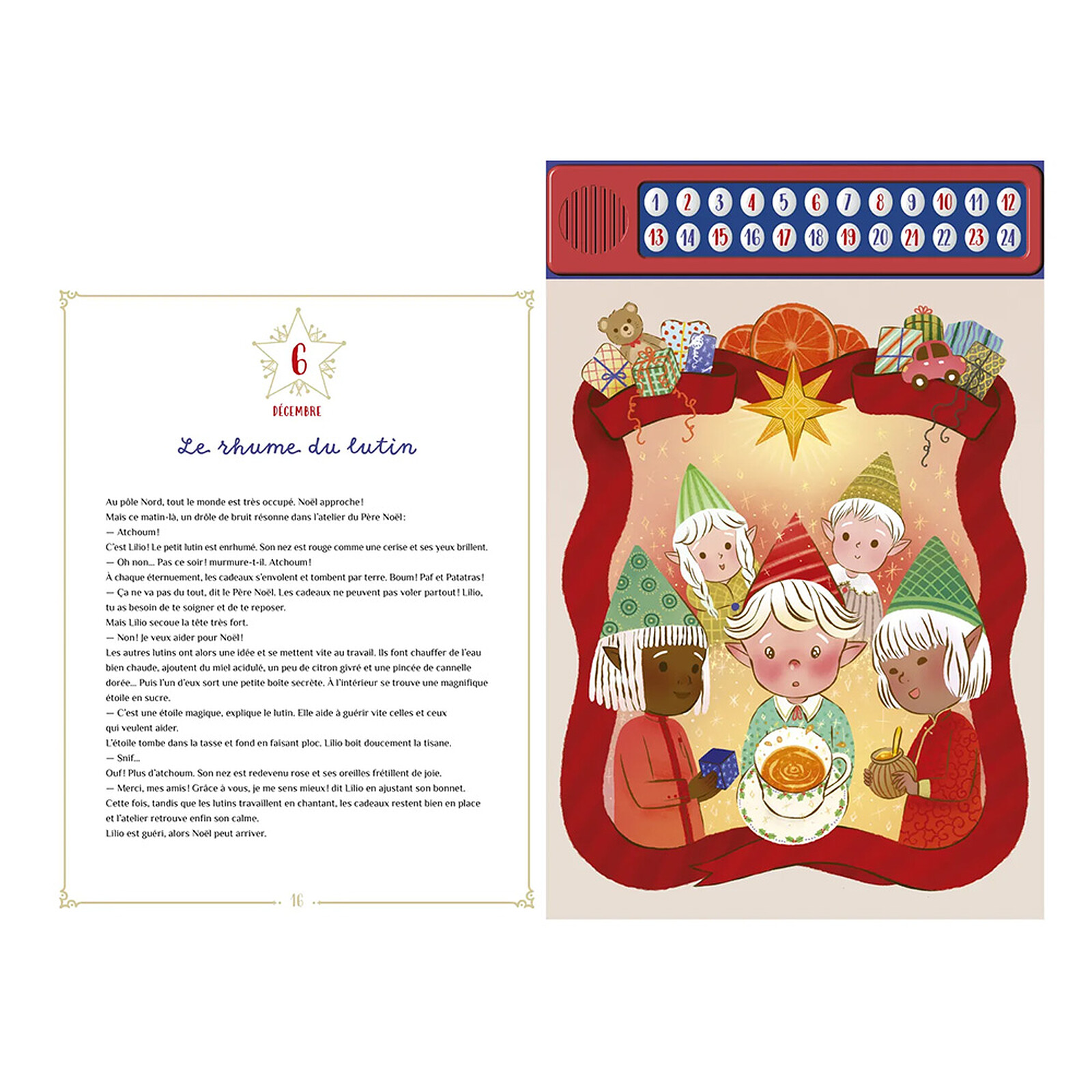 24 Histoires de Noël à Ecouter Gründ
