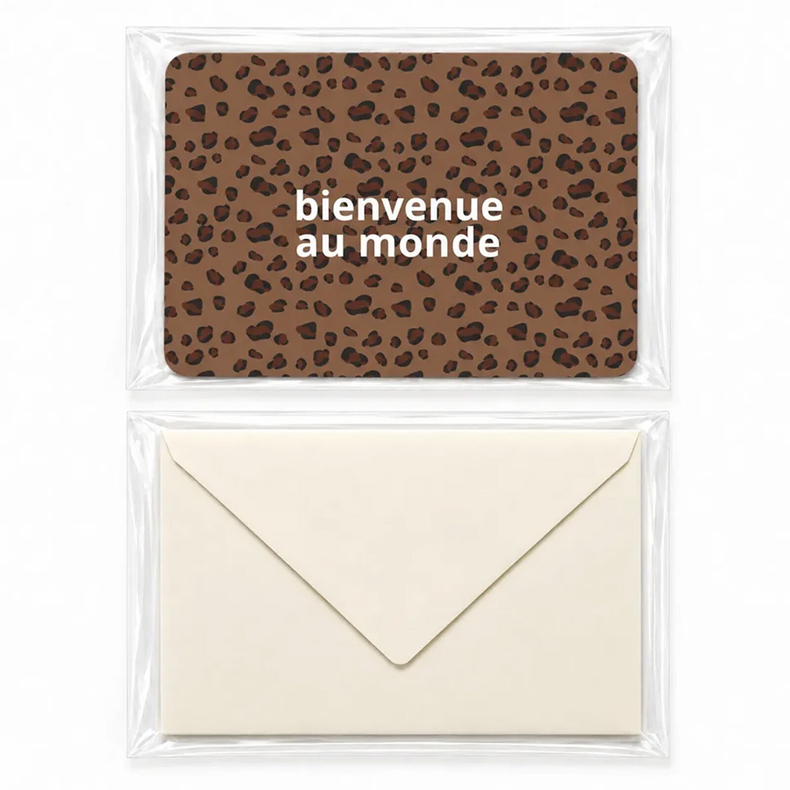 Carte Bienvenue au Monde Bengal Bonjour Little