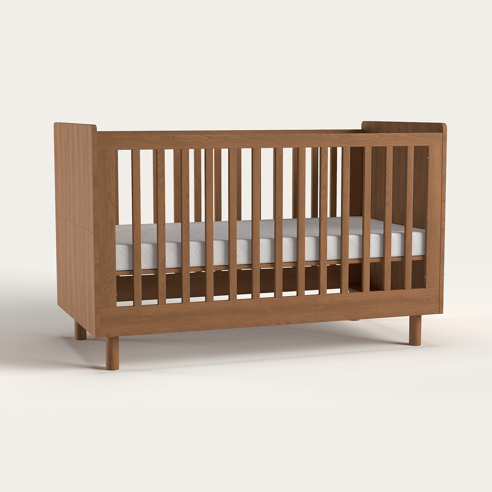 Achat Lit Bébé Evolutif Tokyo Chêne Caramel - 140 x 70 cm