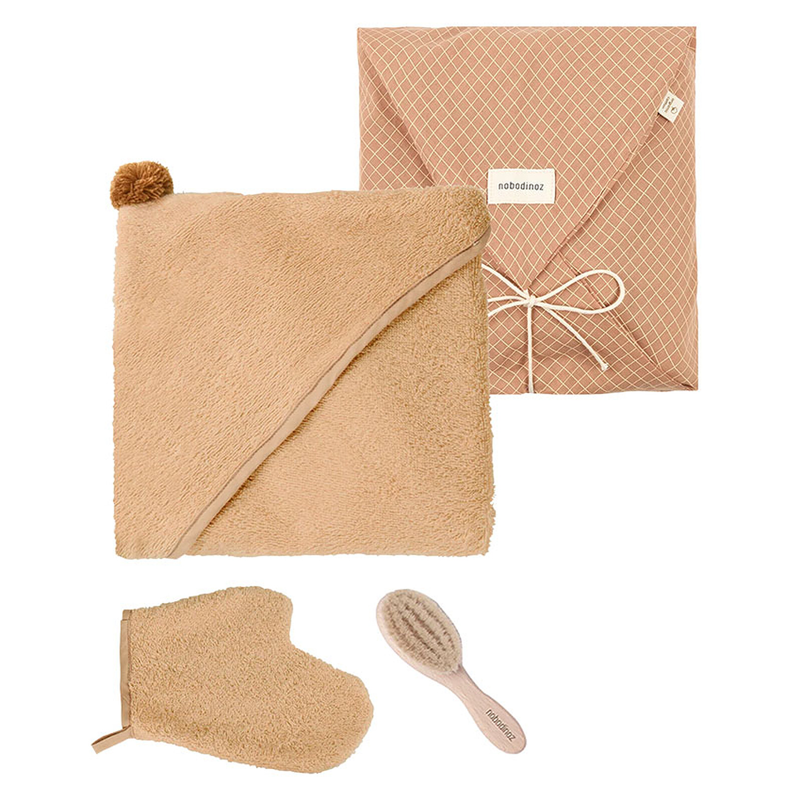 Set de Bain Bébé So Cute - Camel Nobodinoz
